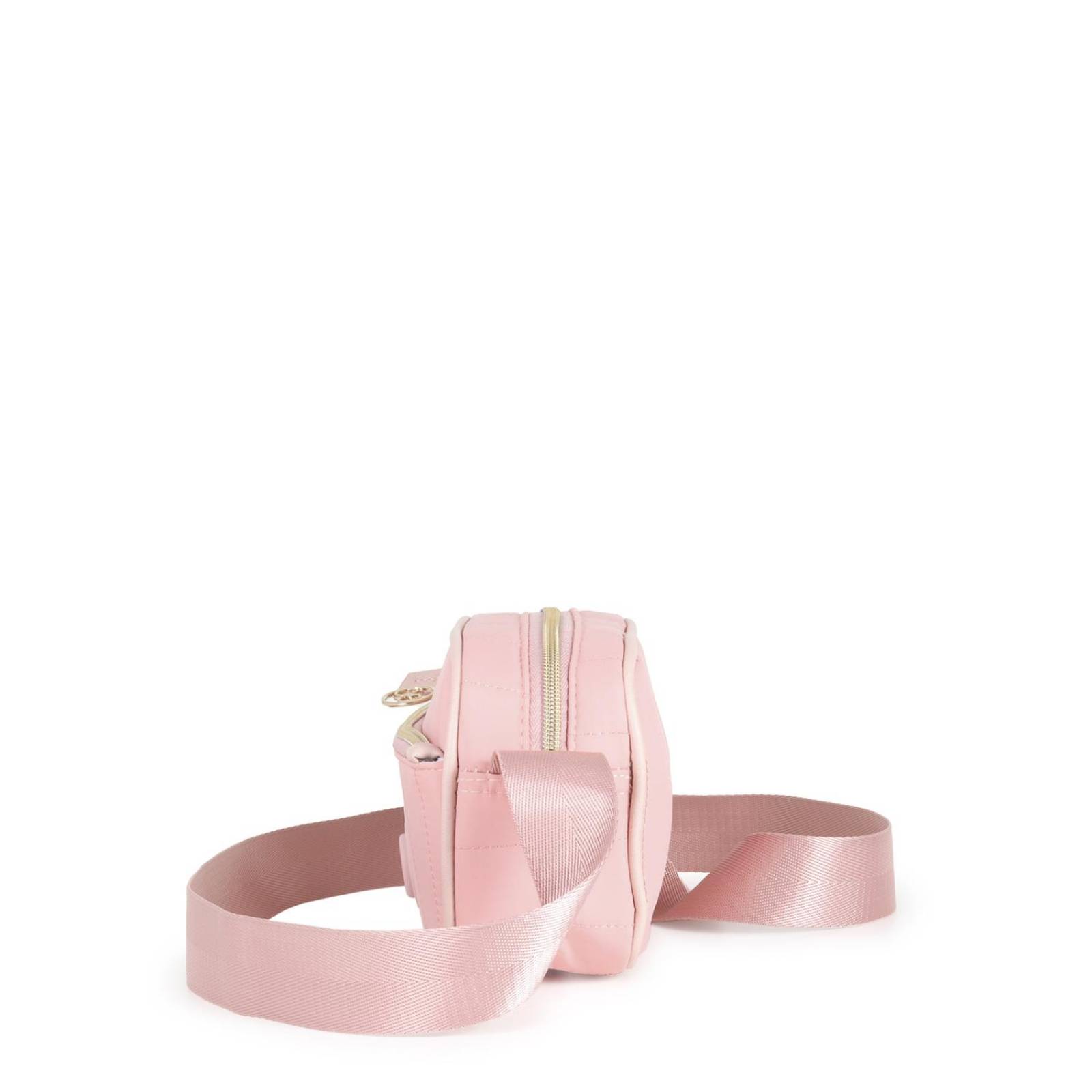 Bolsa Crossbody Cloe Textil Look Acolchado ROSA