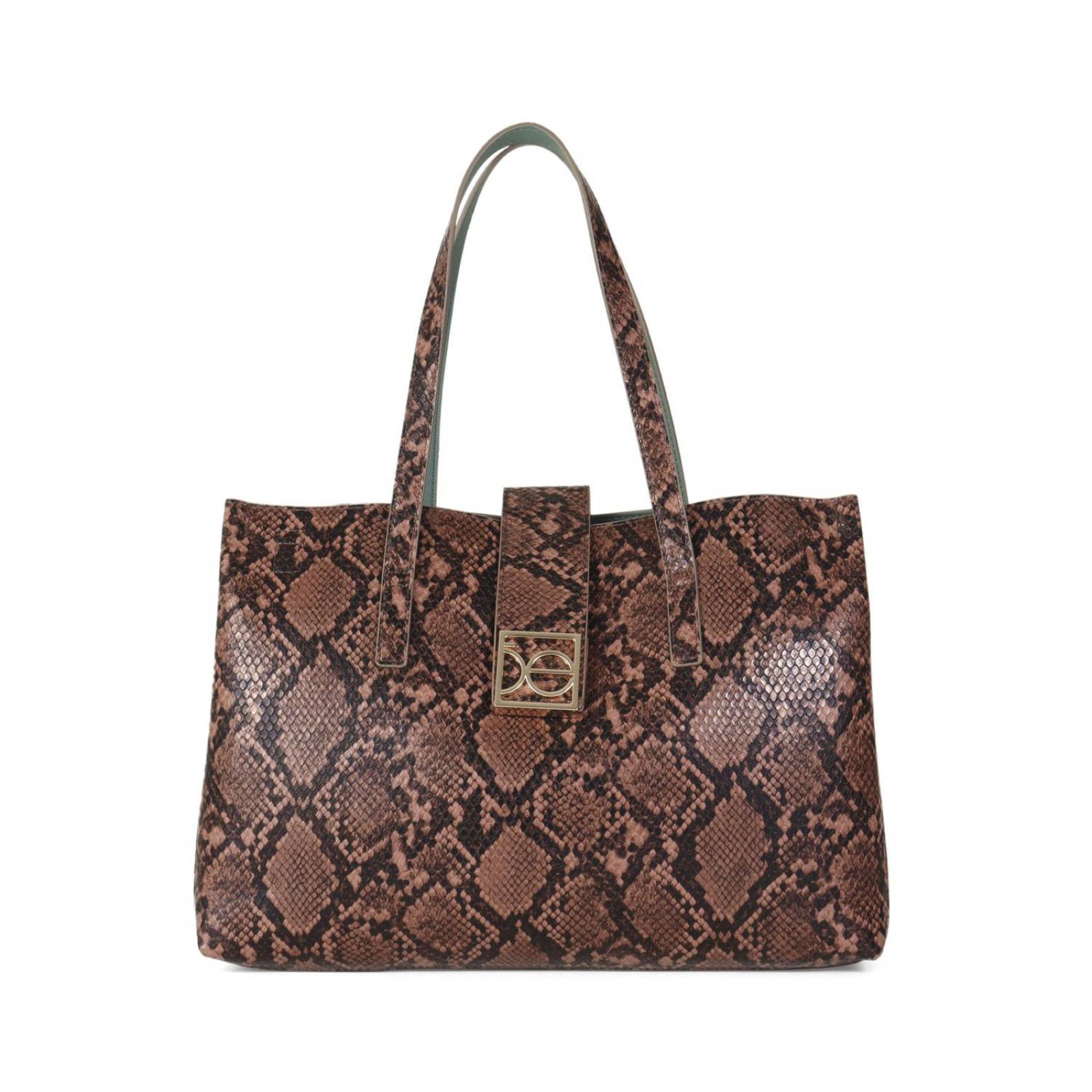Bolsa Cloe Satchel Café