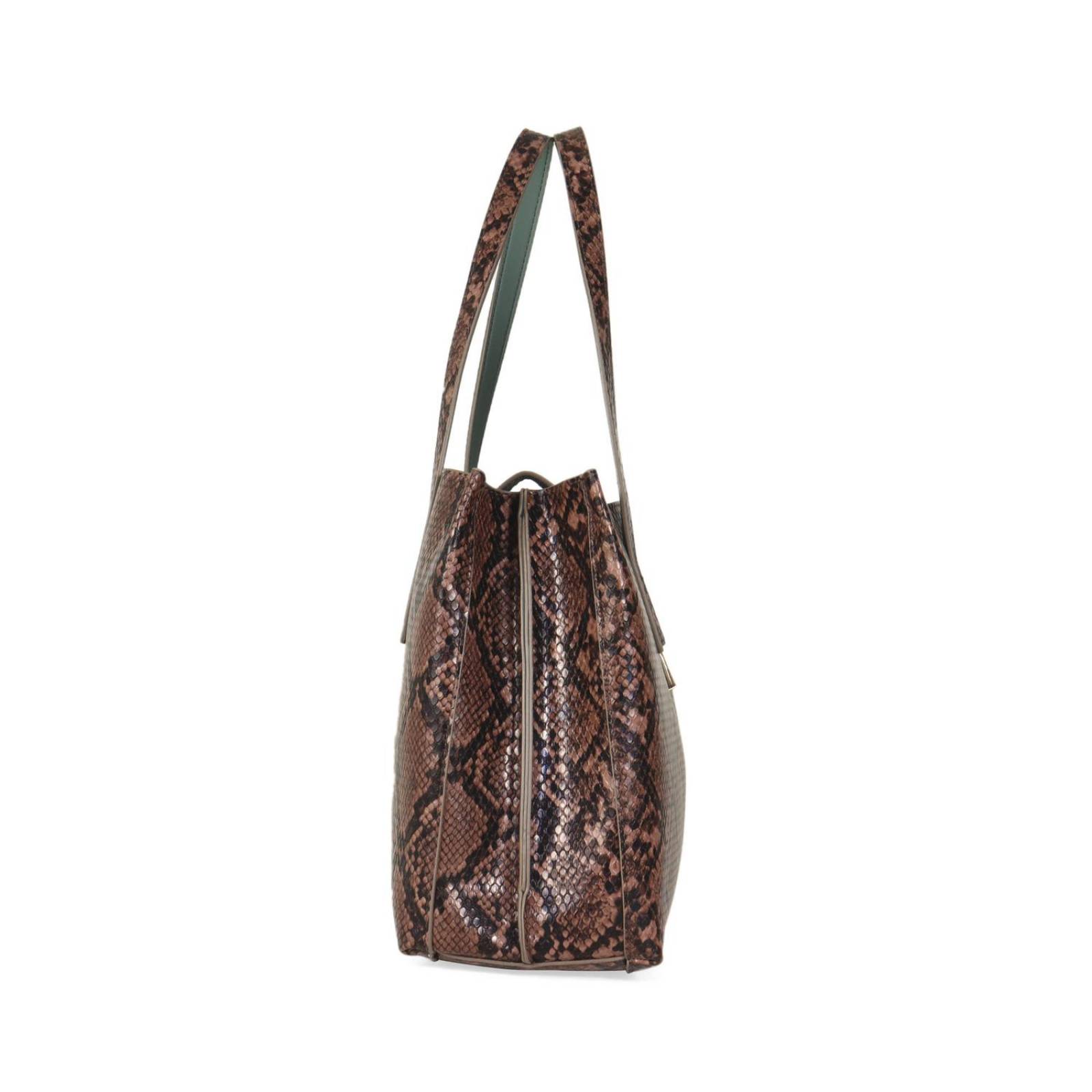 Bolsa Cloe Satchel Café