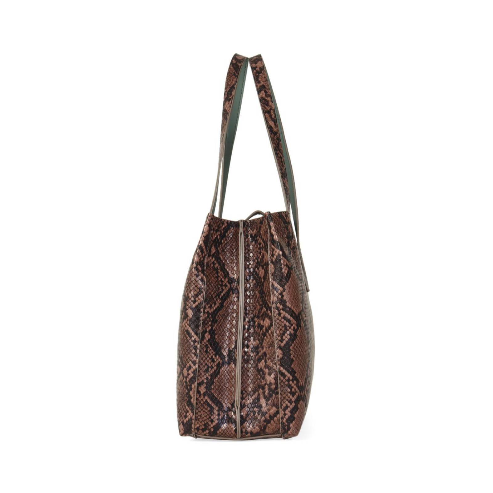 Bolsa Cloe Satchel Café