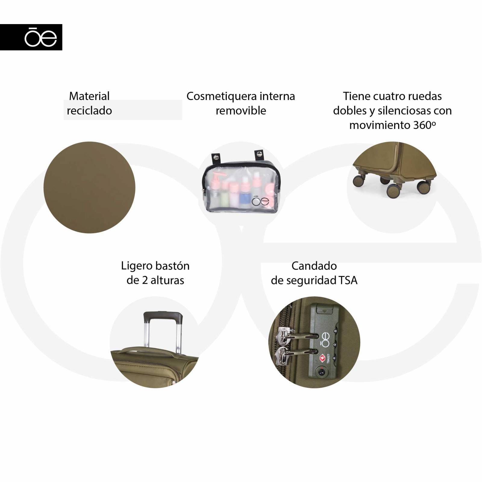 Maleta Cloe Mediana 24" para Documentar