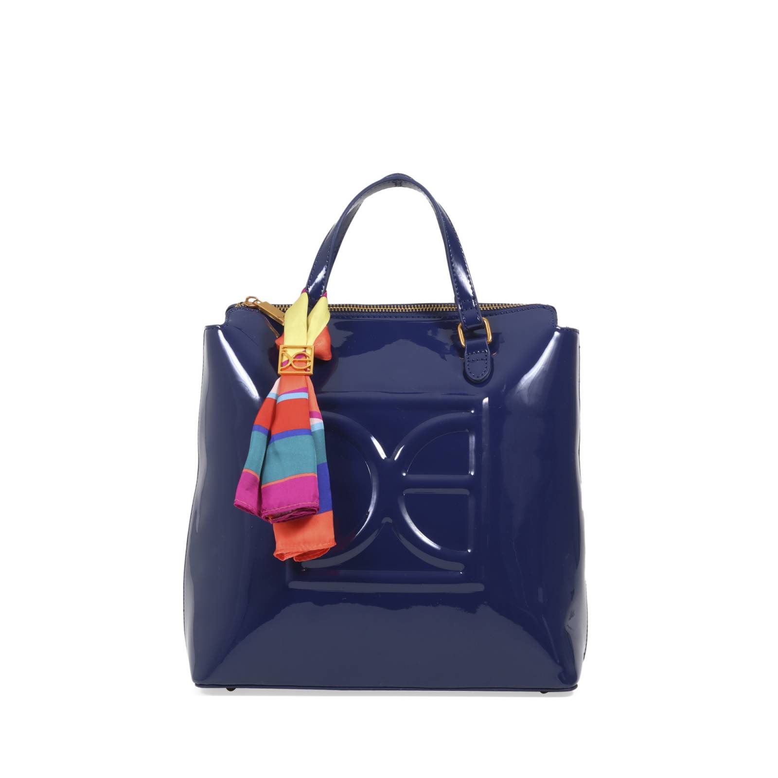 Mochila Cloe Para Mujer Charol Monograma Oe