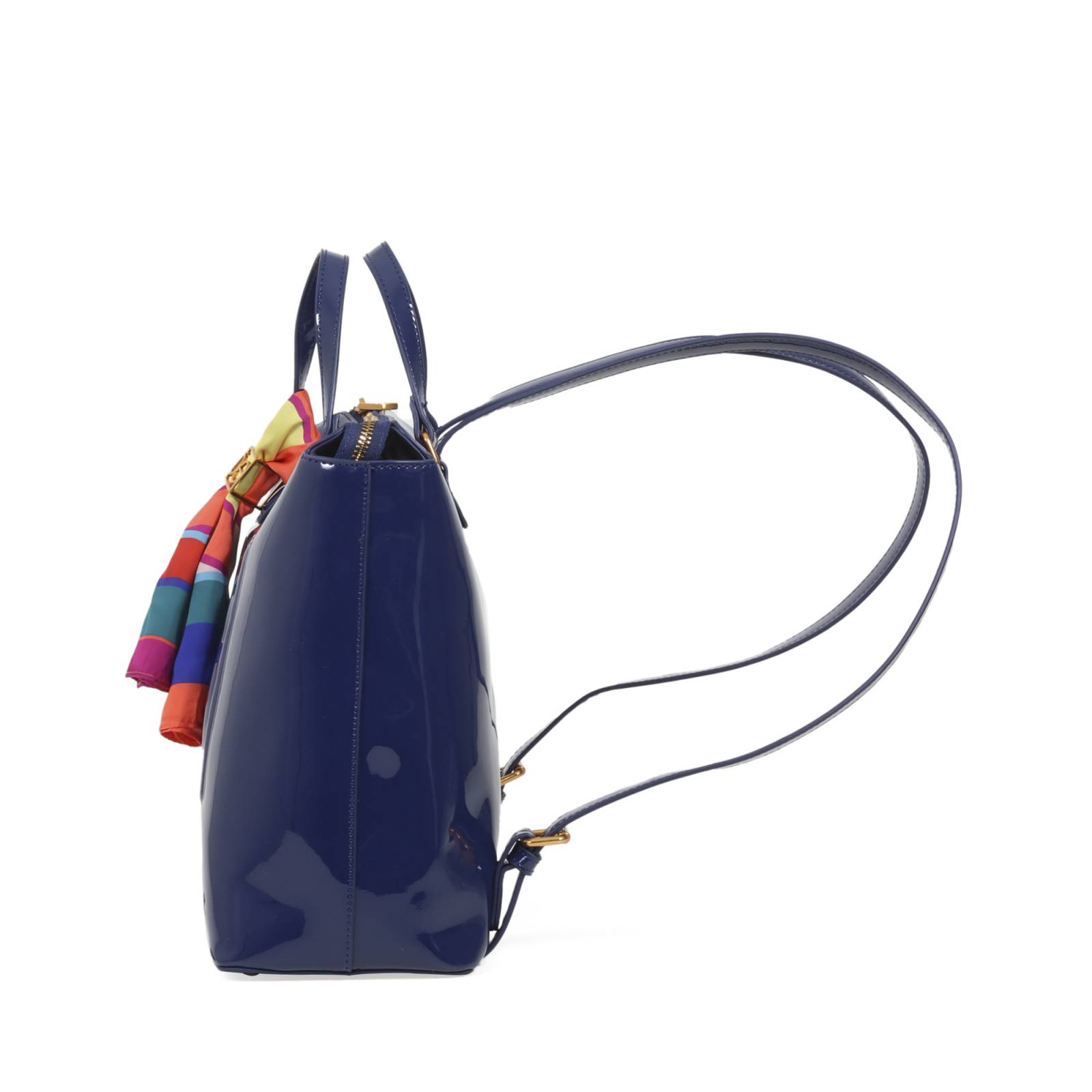 Mochila Cloe Para Mujer Charol Monograma Oe