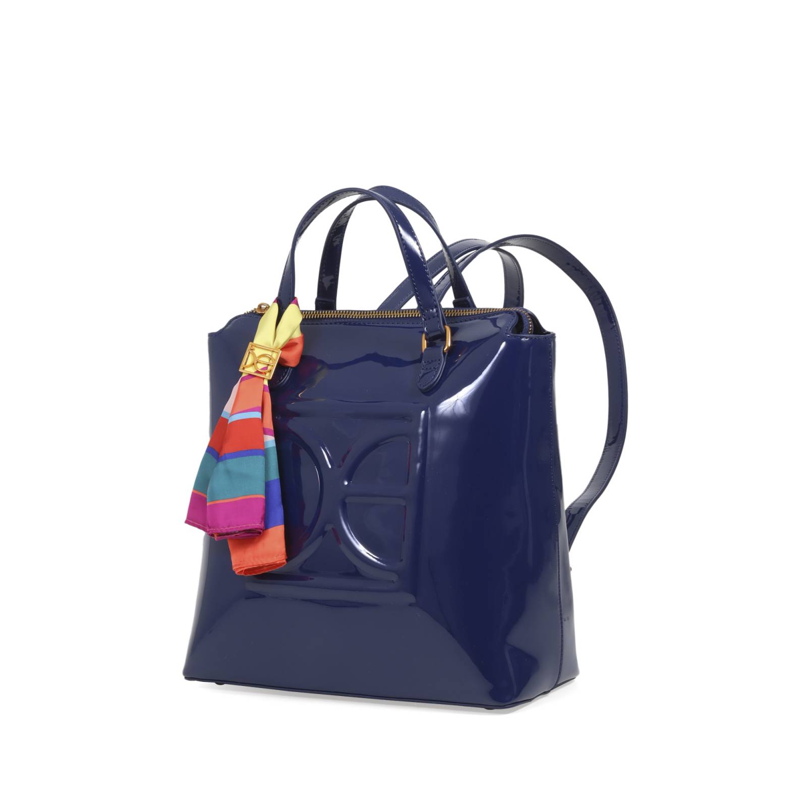 Mochila Cloe Para Mujer Charol Monograma Oe