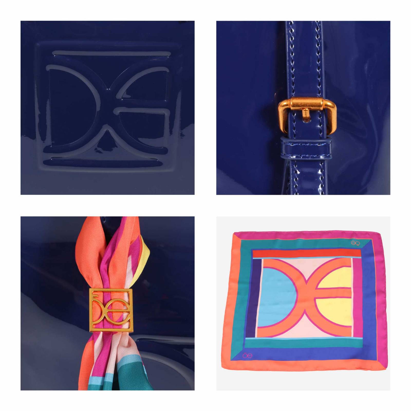 Mochila Cloe Para Mujer Charol Monograma Oe