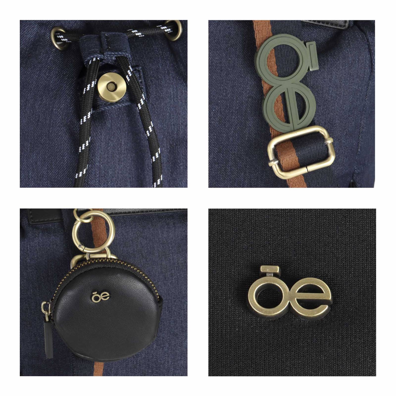 Mochila para Mujer Cloe Material Denim con Monedero