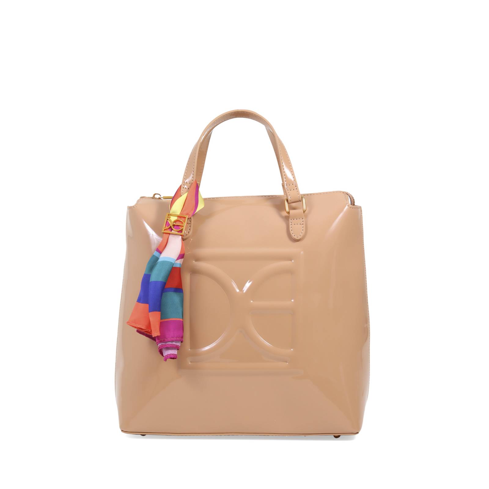 Mochila Cloe Para Mujer Charol Monograma Oe