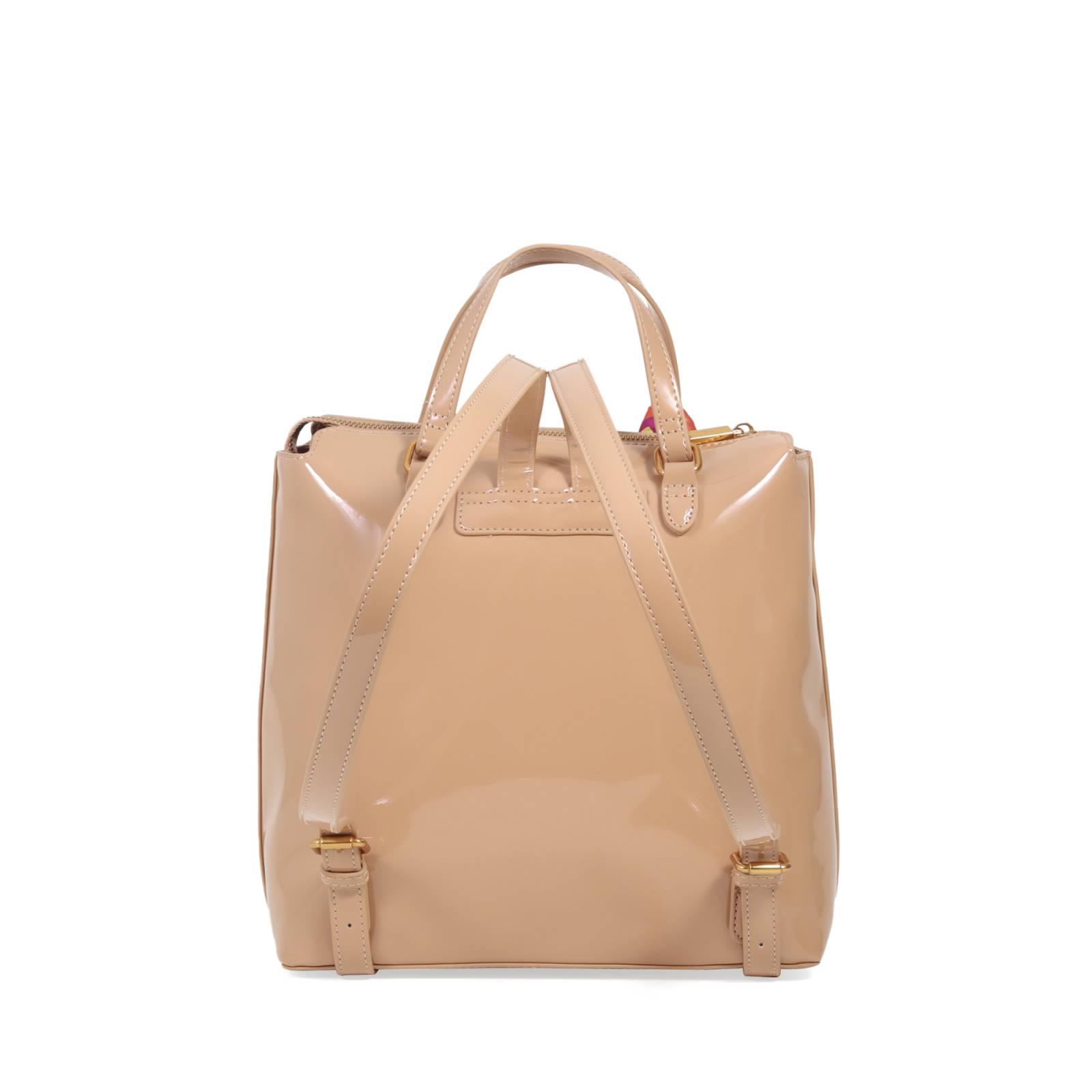 Mochila Cloe Para Mujer Charol Monograma Oe