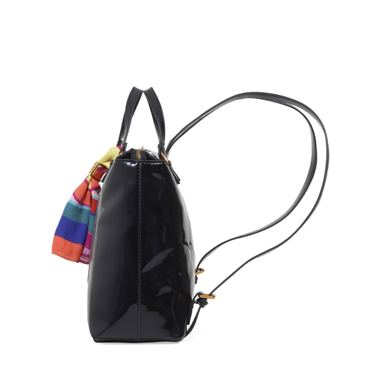 Mochila Cloe Para Mujer Charol Monograma Oe