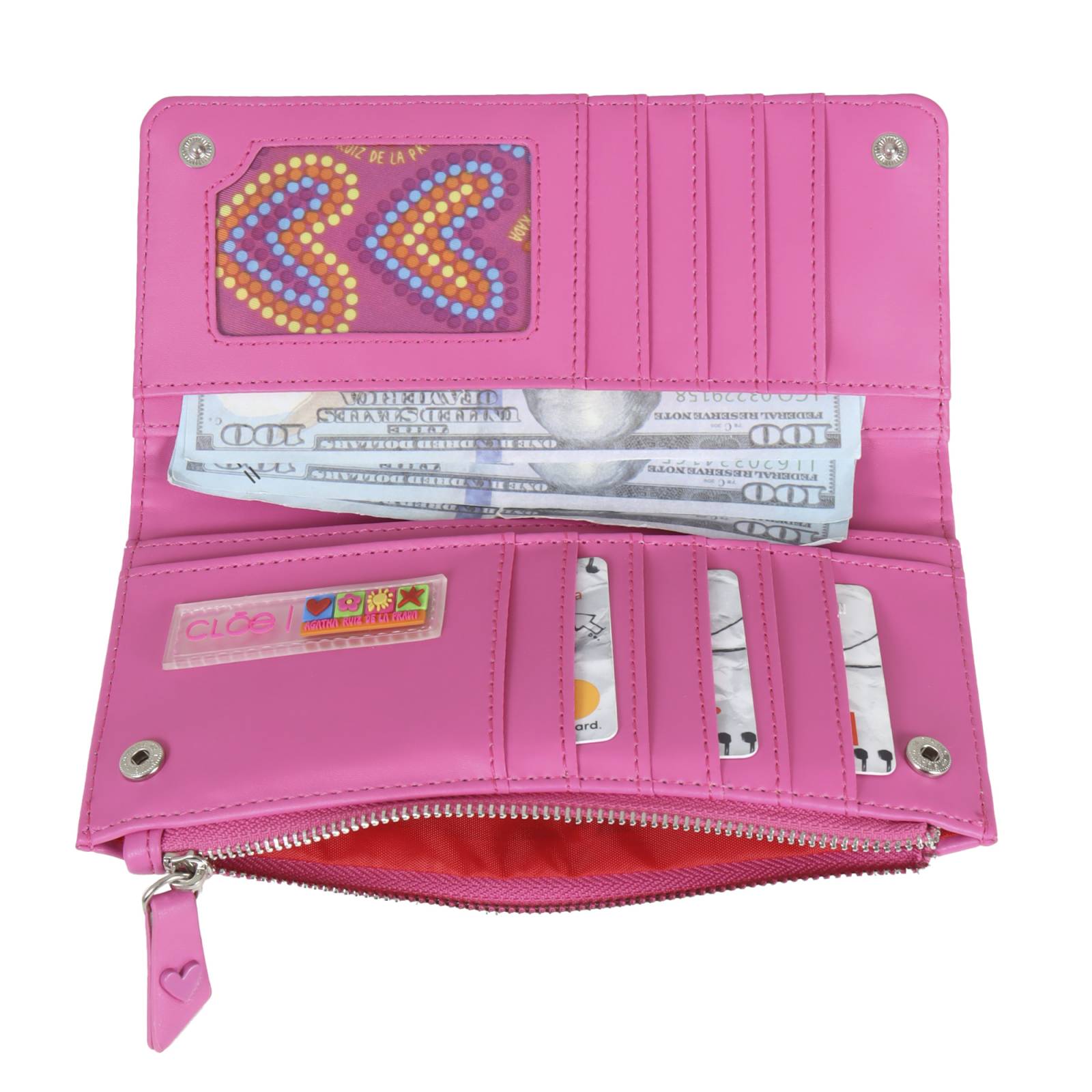 Cartera Flap Gde para Mujer Cloe By Agatha Ruiz de la Prada