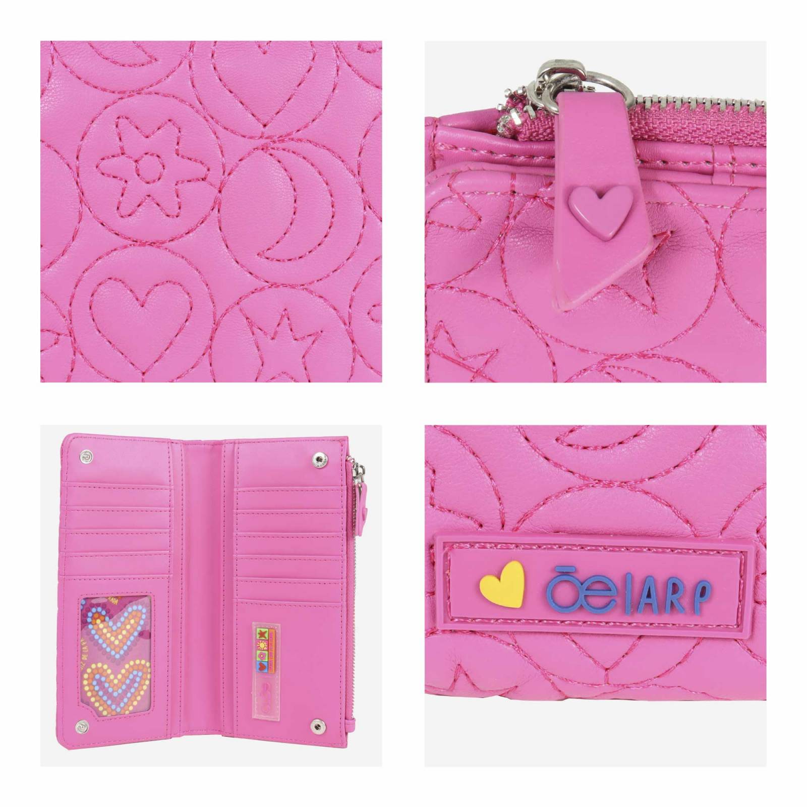 Cartera Flap Gde para Mujer Cloe By Agatha Ruiz de la Prada