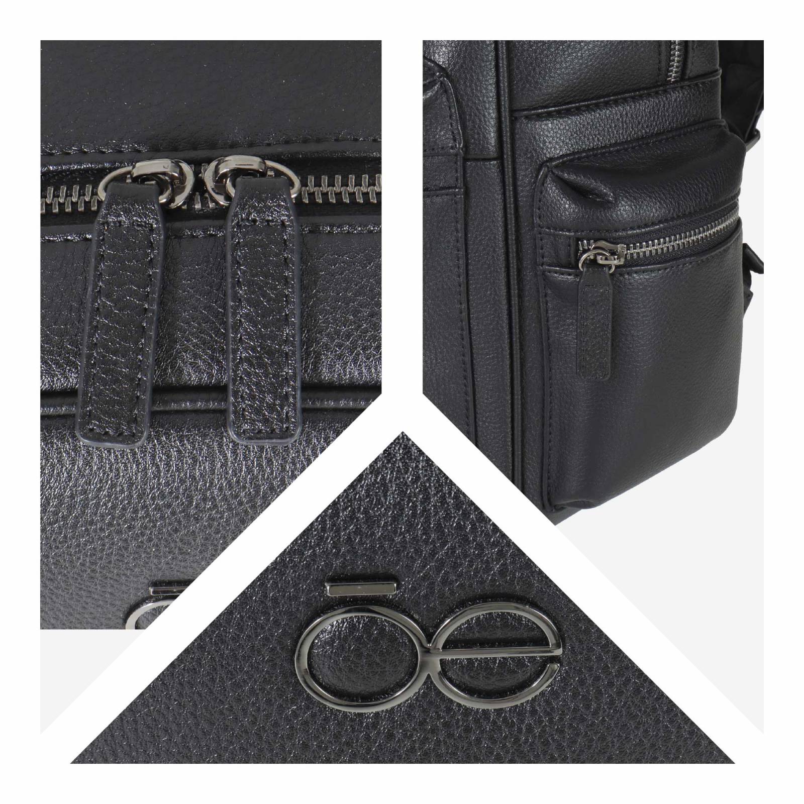 Mochila para Hombre Cloe Uomo Porta Laptop 15  Piel Genuina