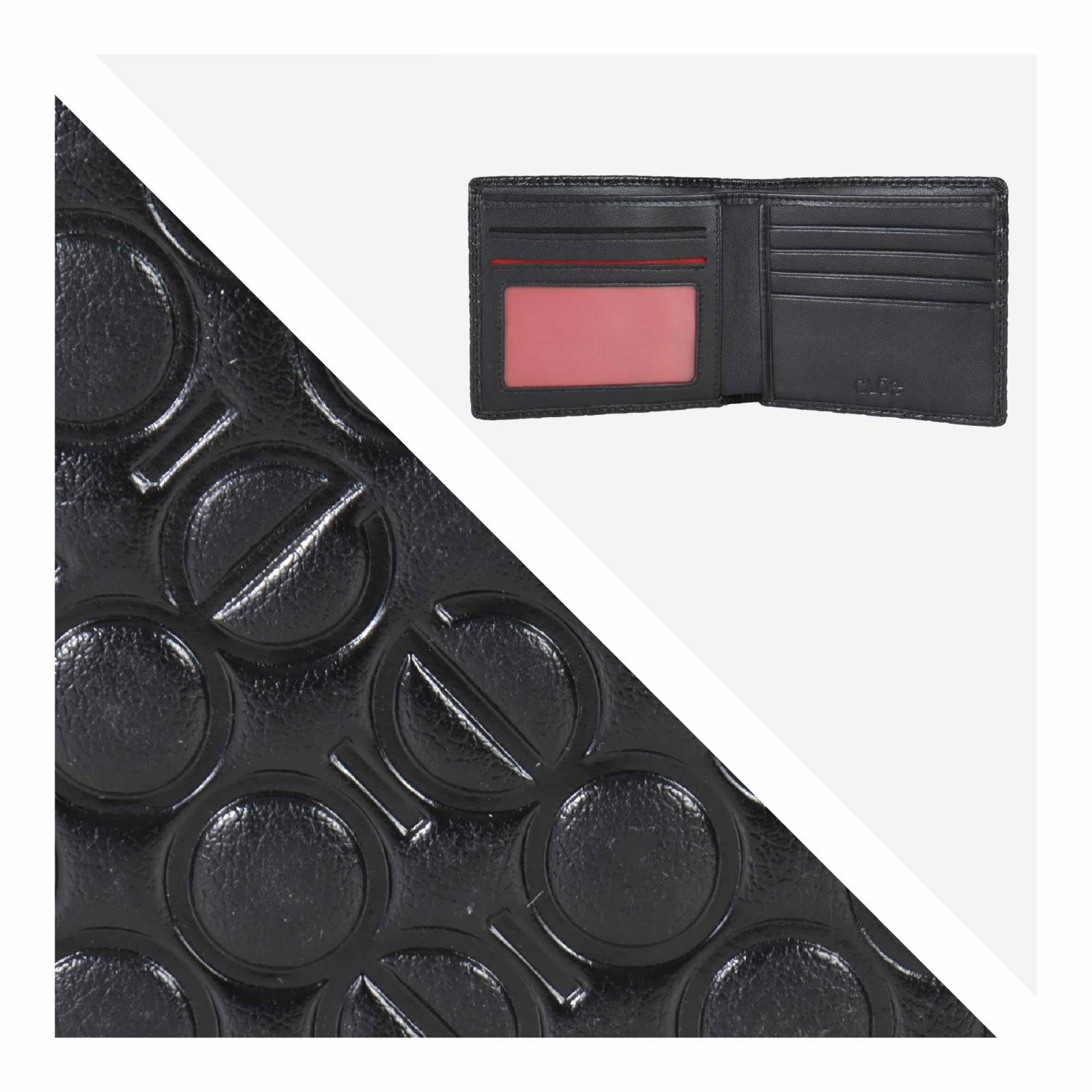 Cartera Flap para Hombre Cloe Uomo Piel Genuina Monograma