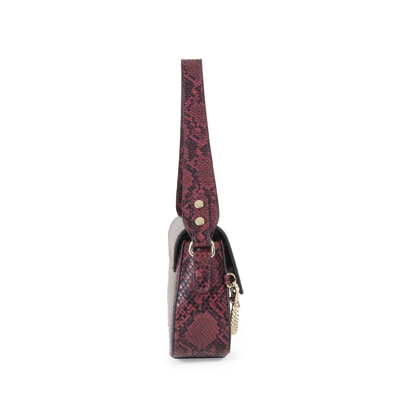 Bolsa Baguette para Mujer Cloe con Cadena Decorativa