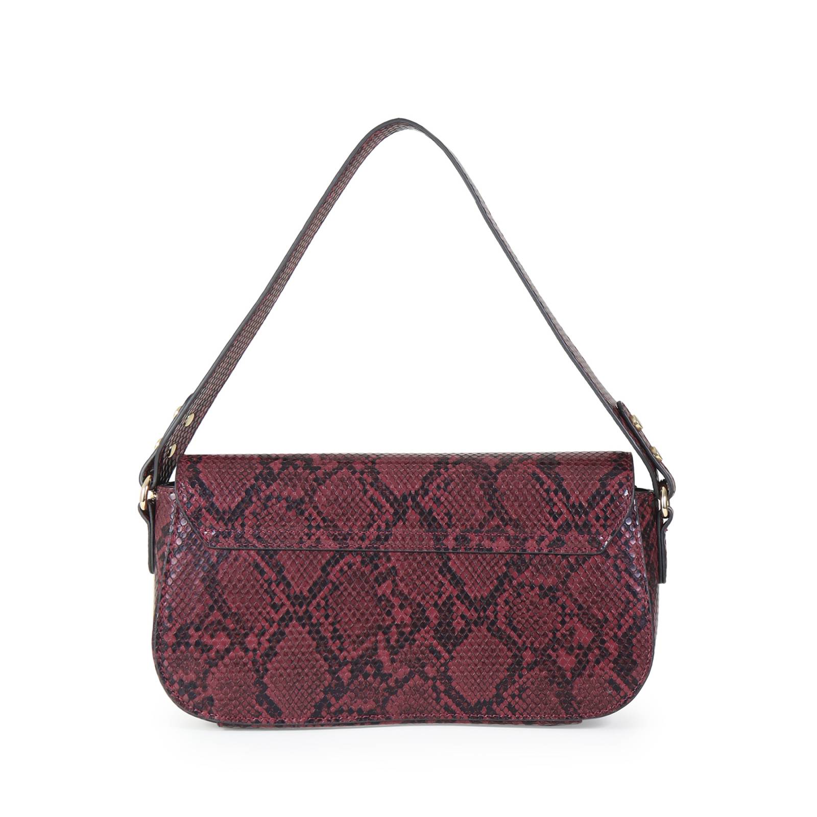 Bolsa Baguette para Mujer Cloe con Cadena Decorativa