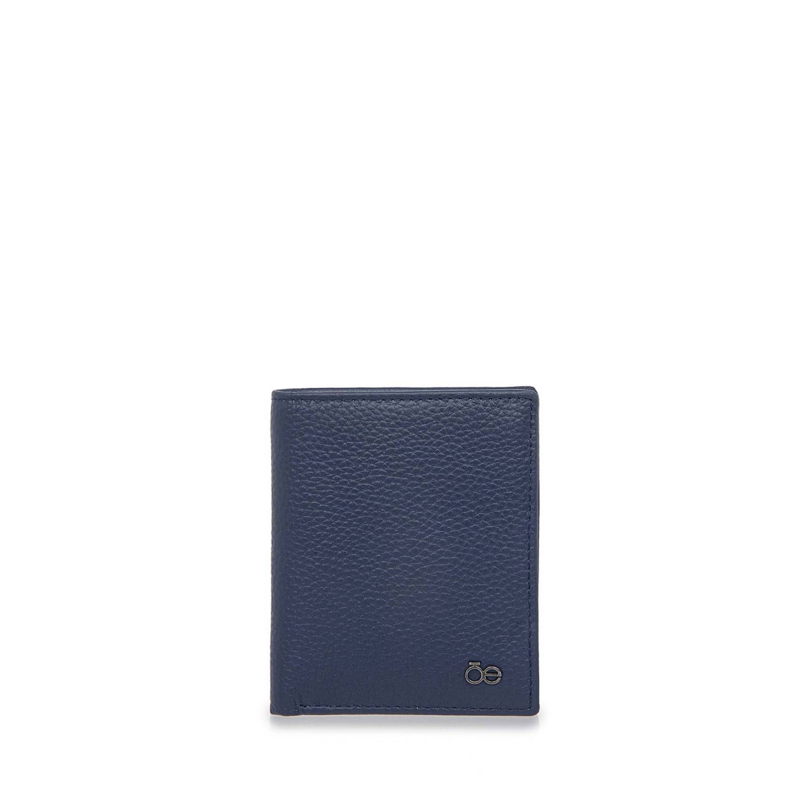 Cartera Cloe Uomo Chica Flap Piel Genuina Herraje Metálico
