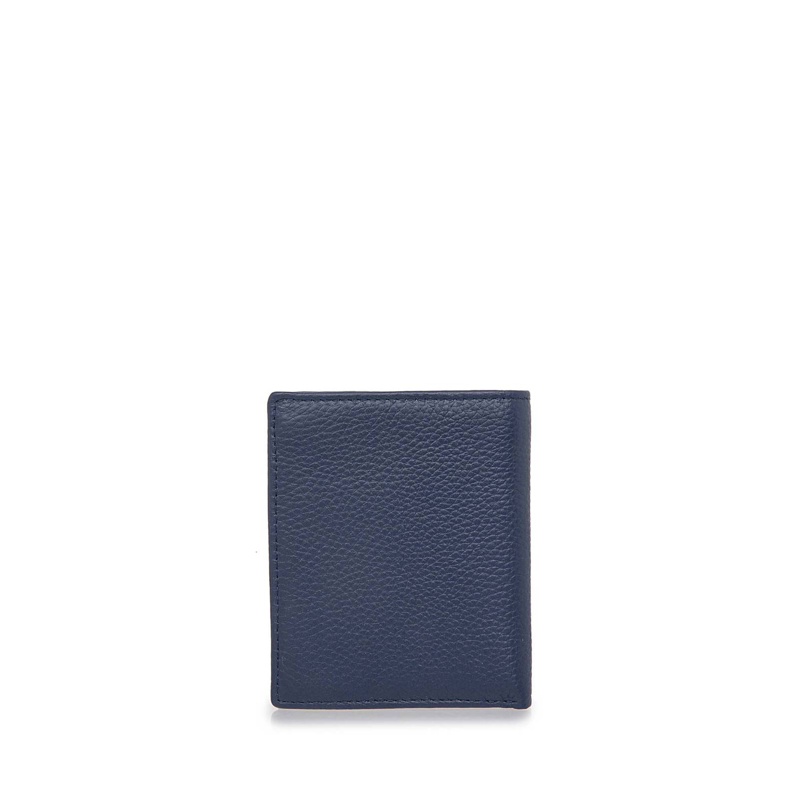 Cartera Cloe Uomo Chica Flap Piel Genuina Herraje Metálico