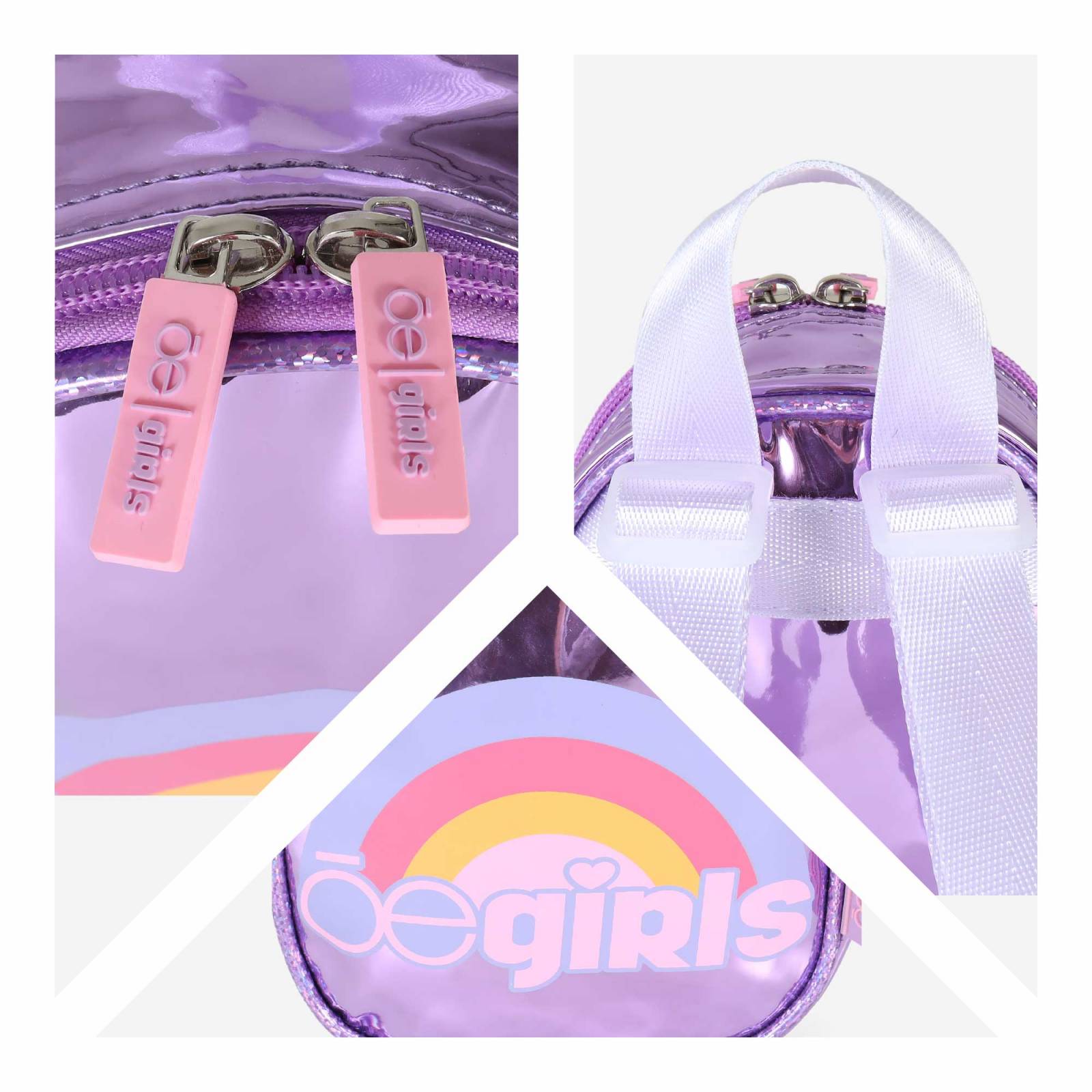 Mochila para Niña Cloe Girls Estampado Arcoíris