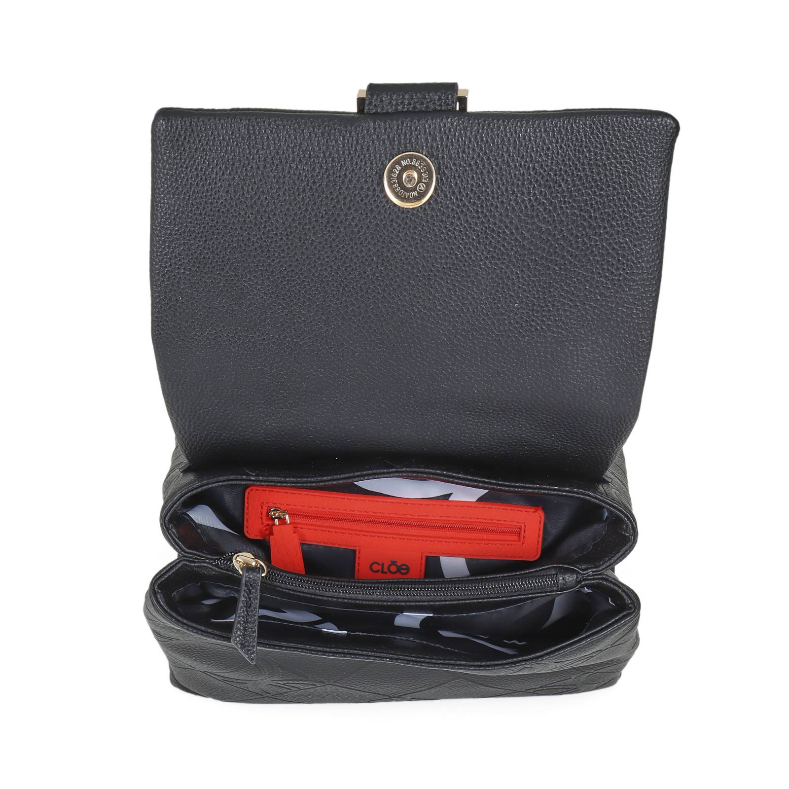 Mochila para Mujer Cloe Detalle Monograma Troquelado