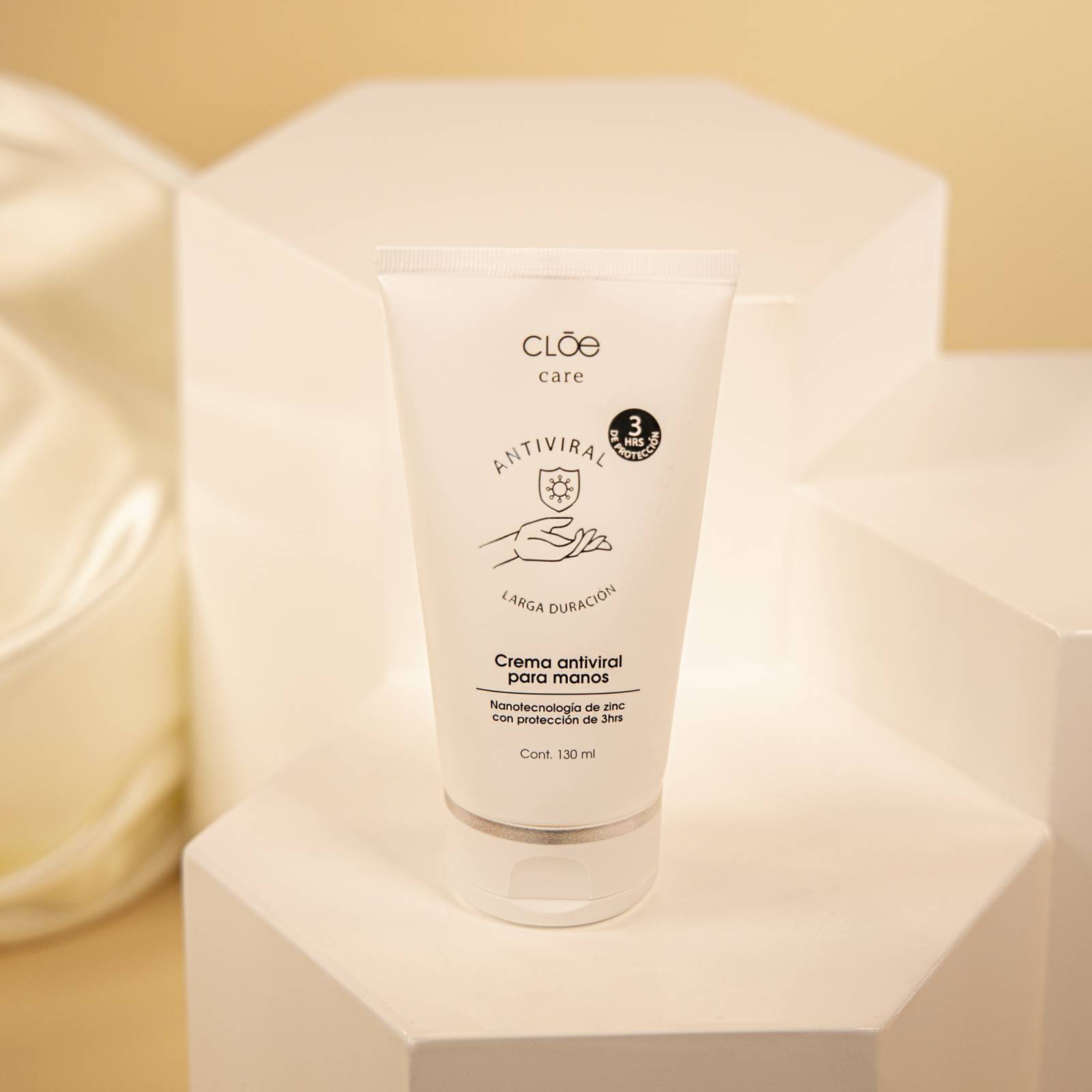 Cloe Care Crema Para Manos Antibacterial  130 ml