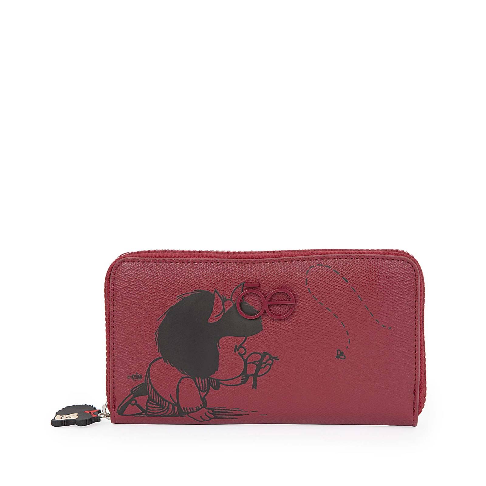 Cartera Para Mujer Cloe Grande Cierre Sencillo Mafalda X Oe