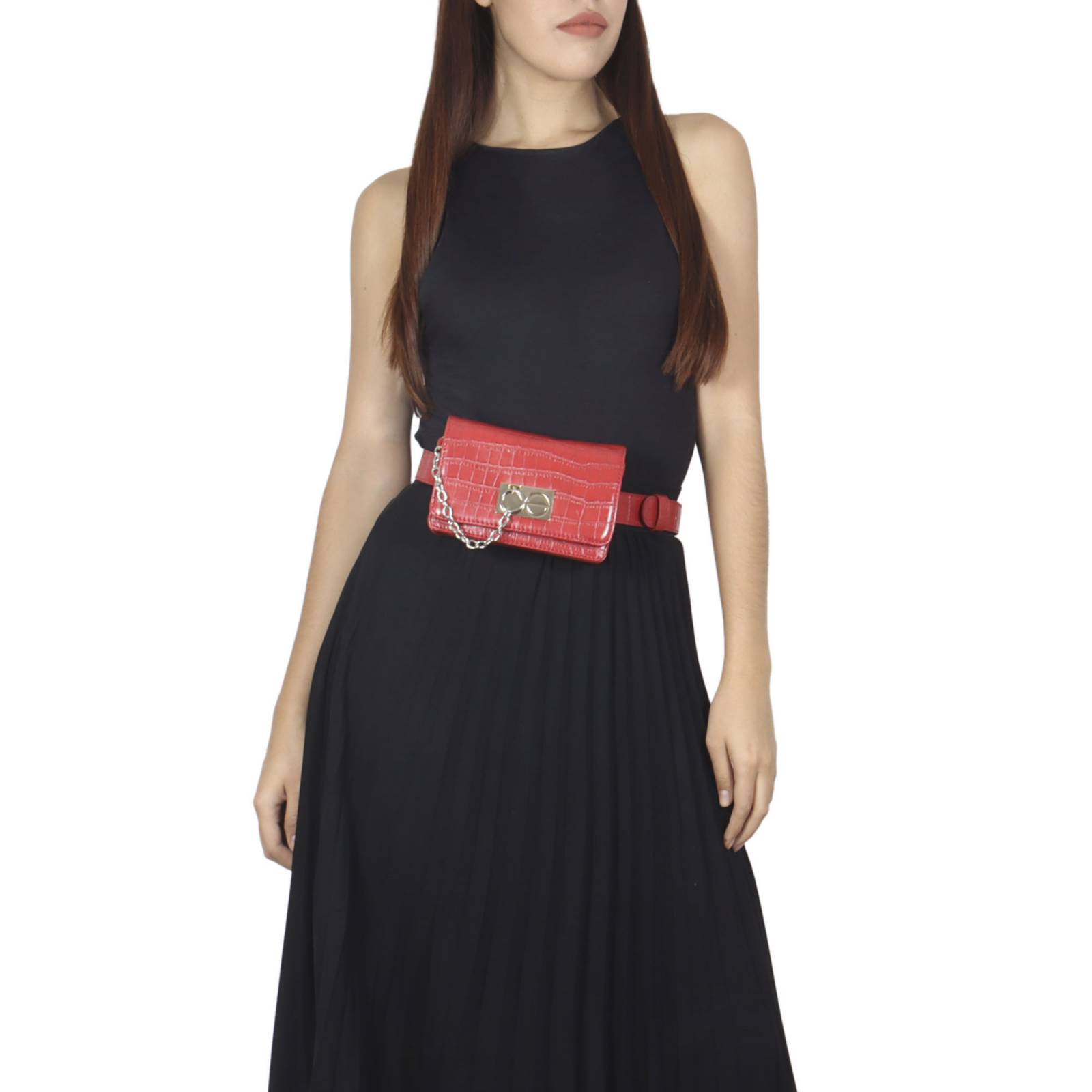 Cangurera para Mujer Cloe Diseño 3 en 1 Look Animal Skin