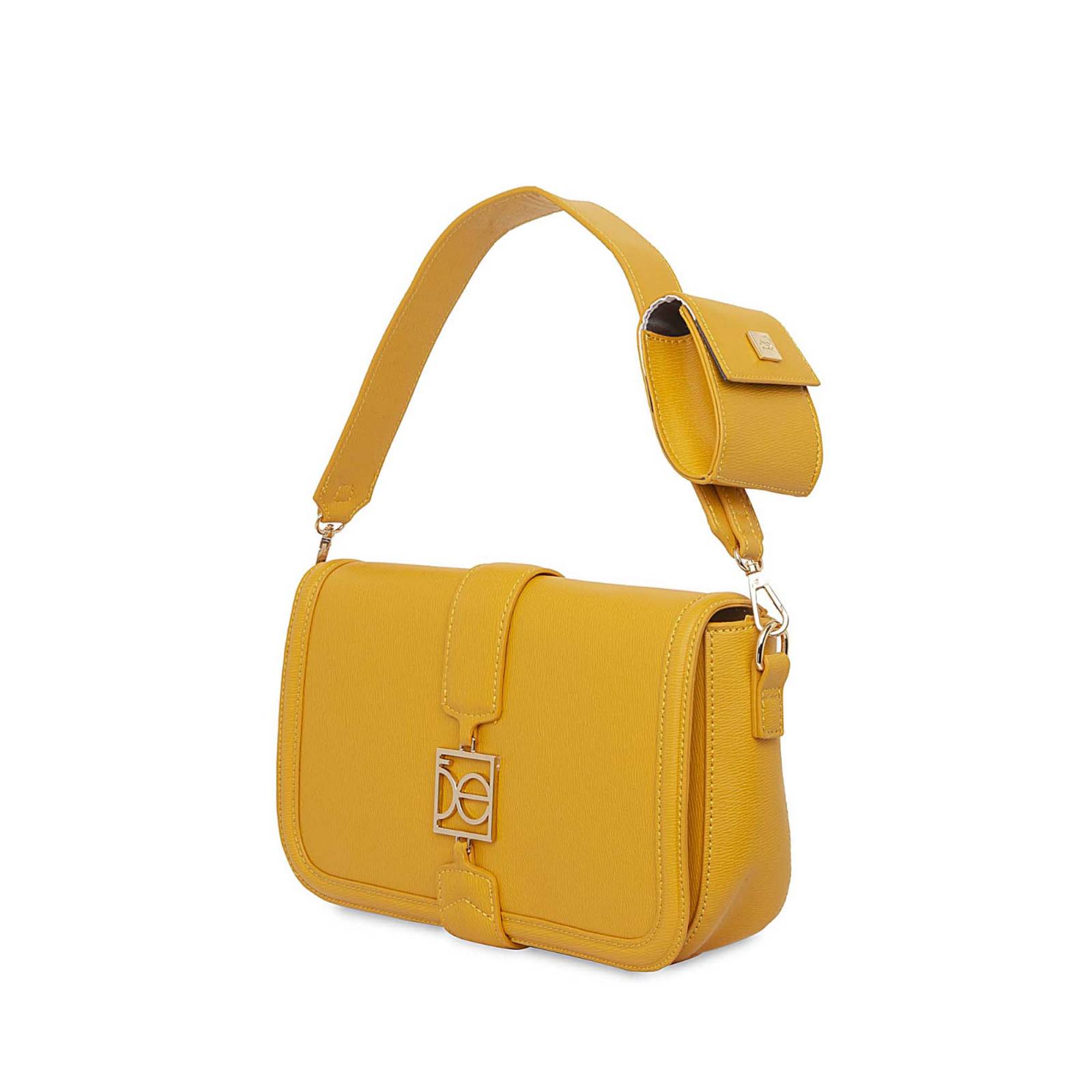 Bolsa Hobo Cloe Para Mujer con Herraje Metálico y Monedero