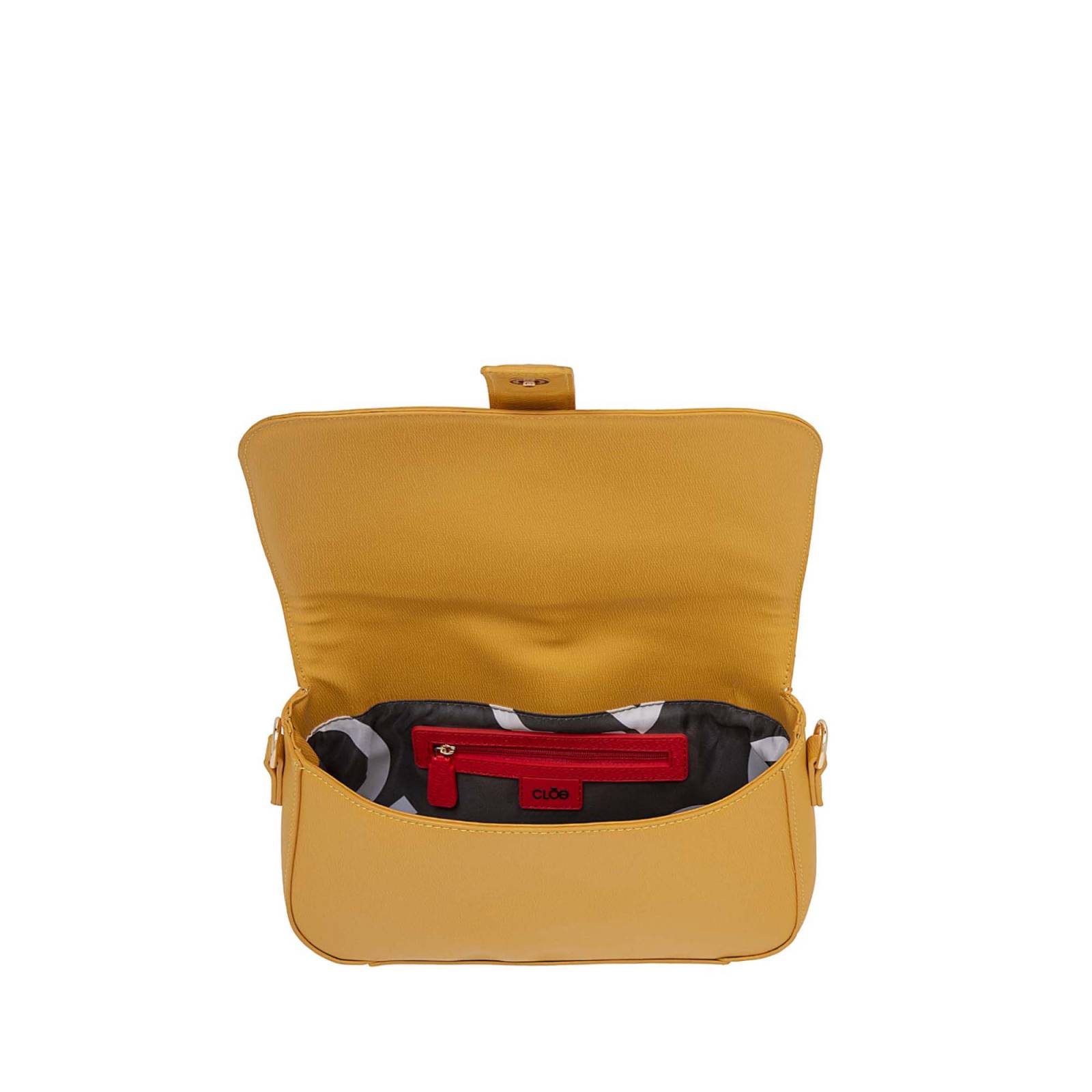 Bolsa Hobo Cloe Para Mujer con Herraje Metálico y Monedero