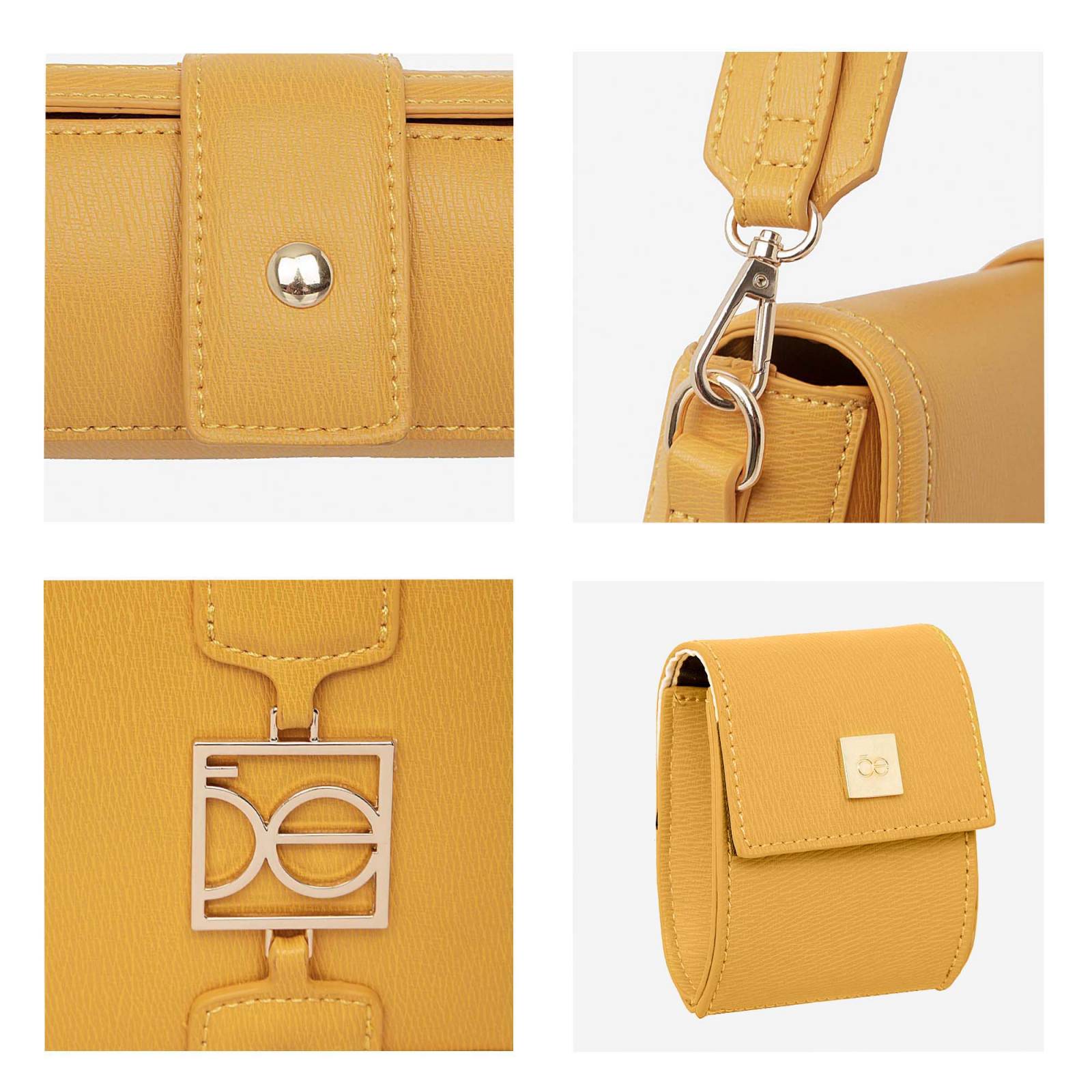 Bolsa Hobo Cloe Para Mujer con Herraje Metálico y Monedero