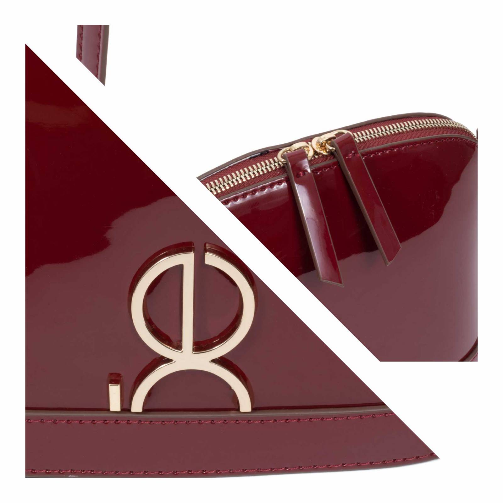 Bolsa Crossbody para Mujer Cloe Charol con Asa Larga