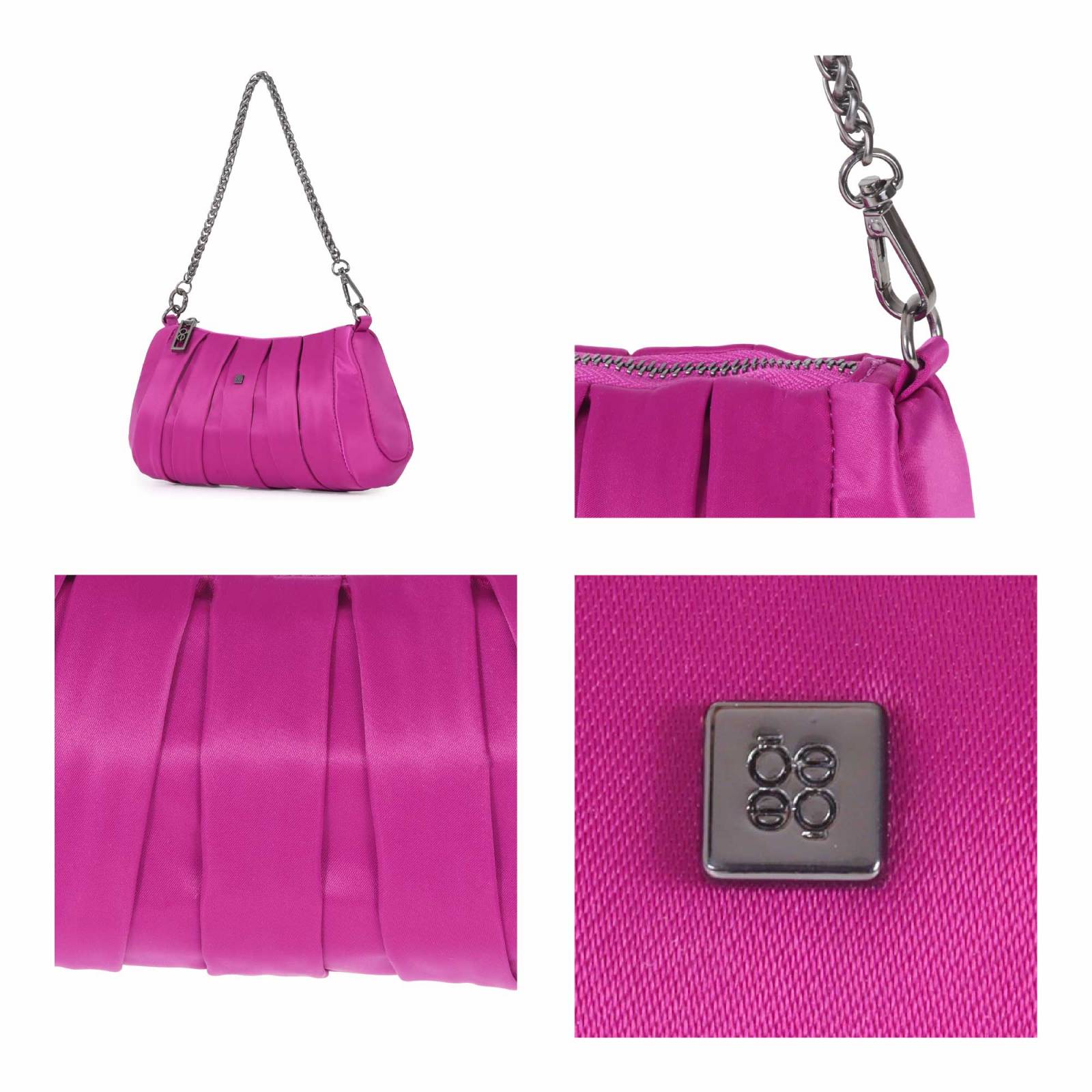 Bolsa Clutch para Mujer Cloe 4 en 1 Textil