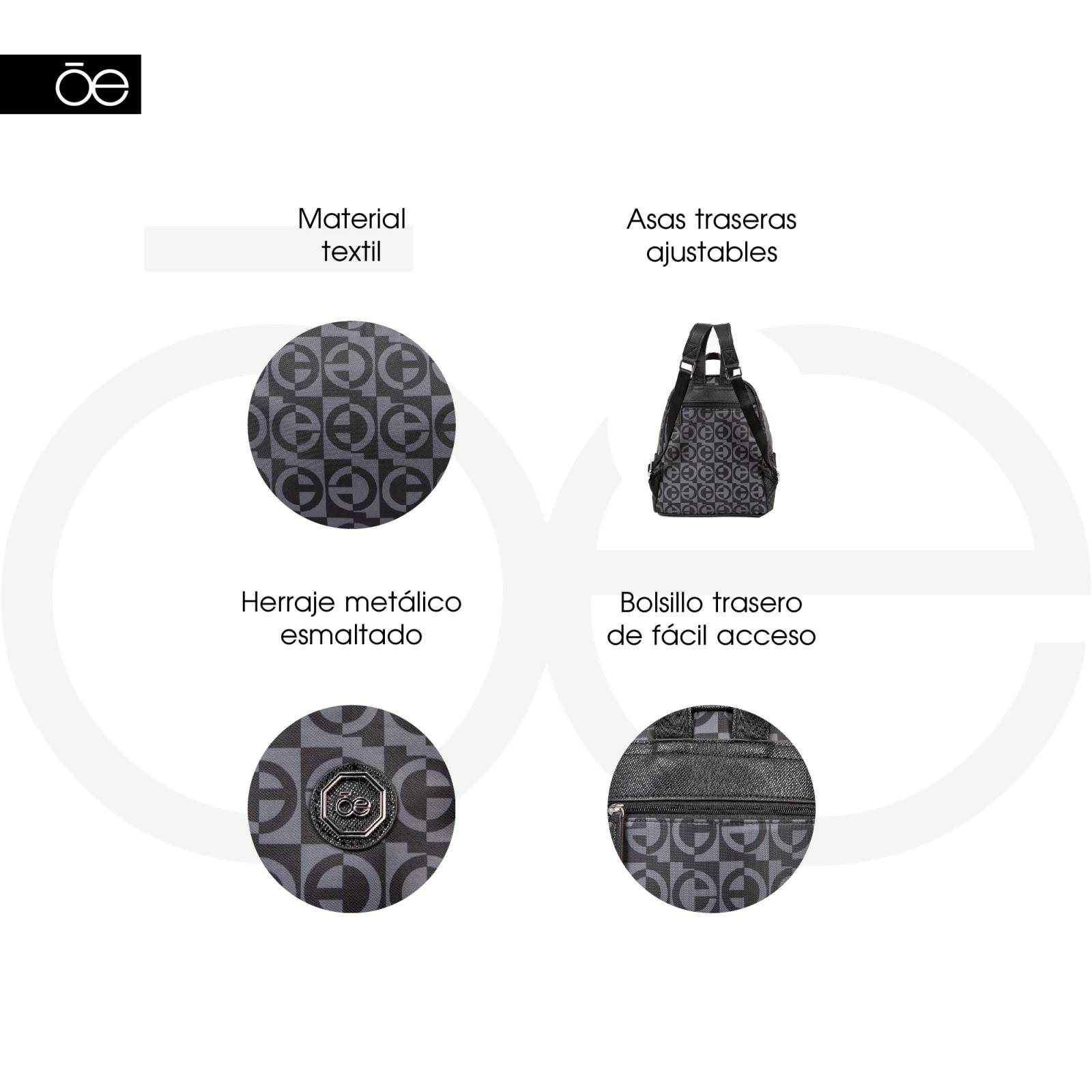 Mochila   Backpack Cloe Original Para Dama