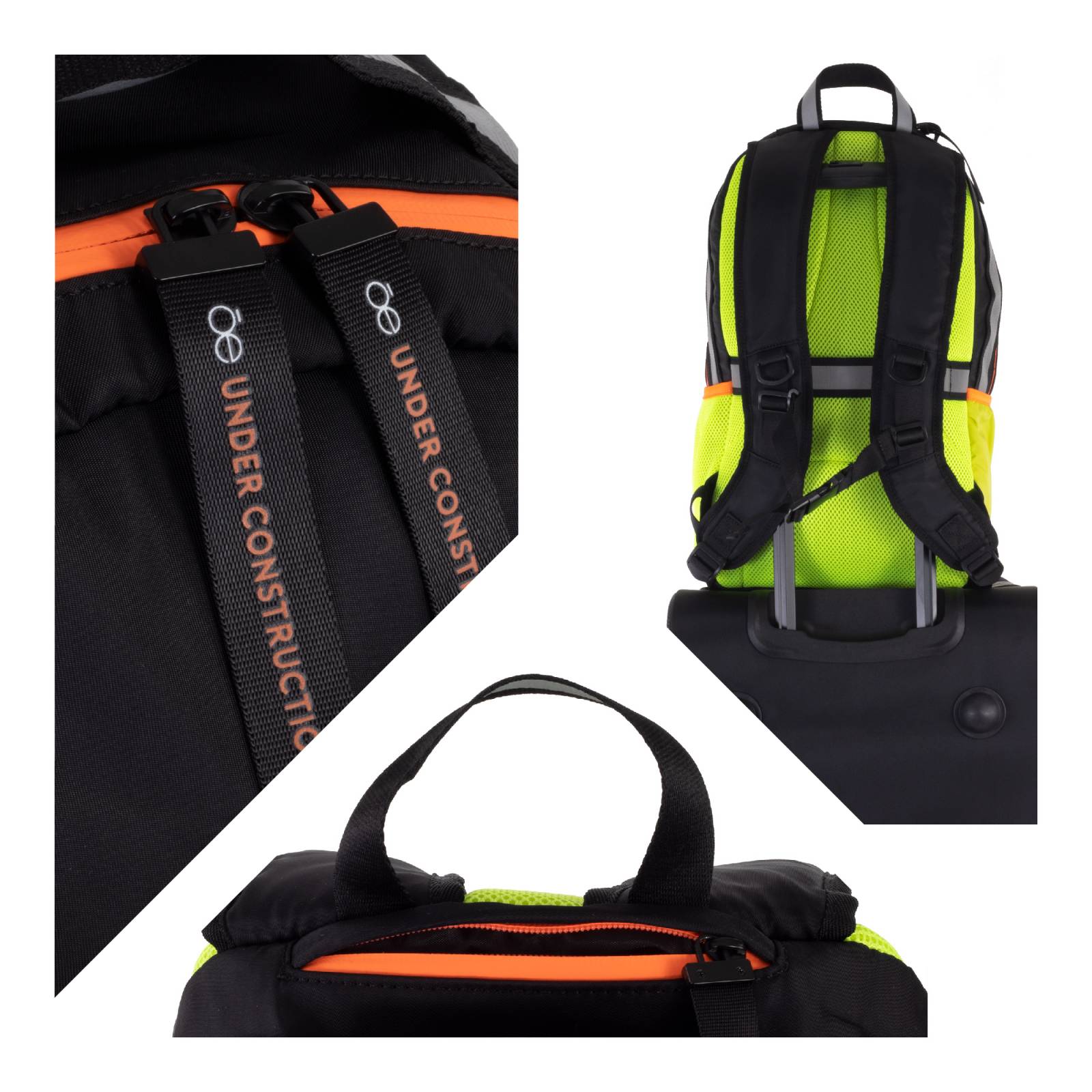 Cloe   Mochila Apilable Detalles Reflejantes 