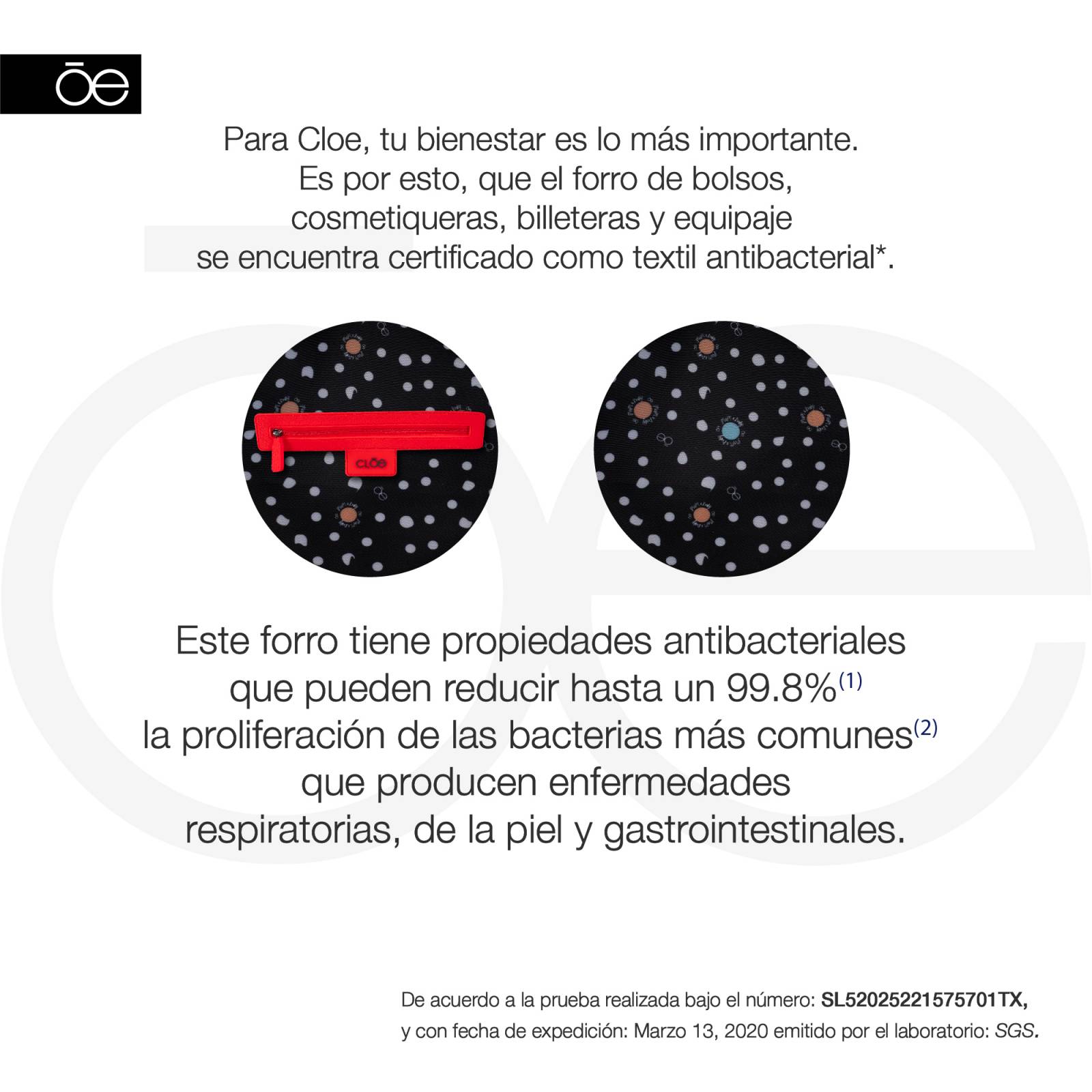 Pañalera Mochila Cloe Nylon Acolchado con Accesorios