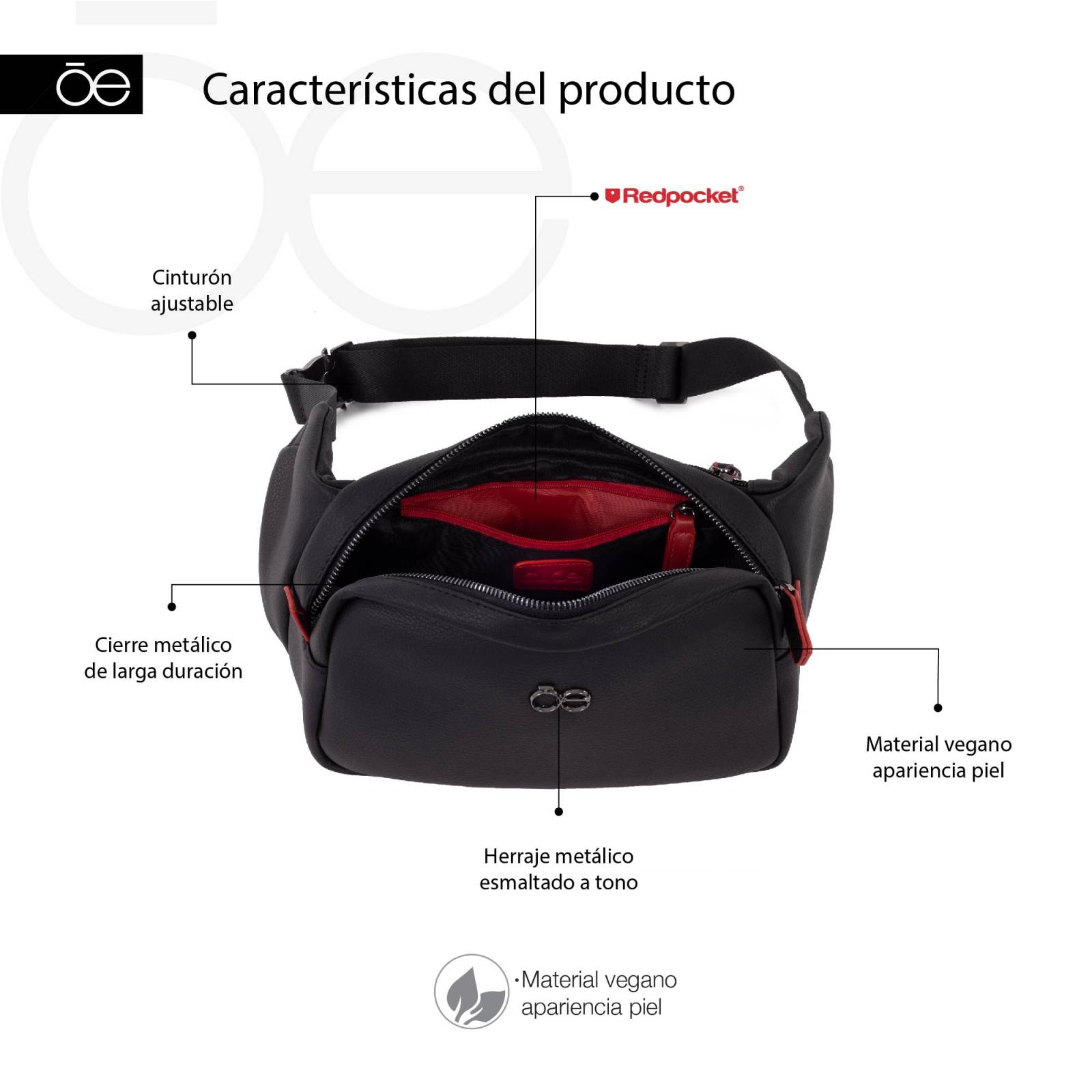 Cangurera Para Hombre Cloe Clásica