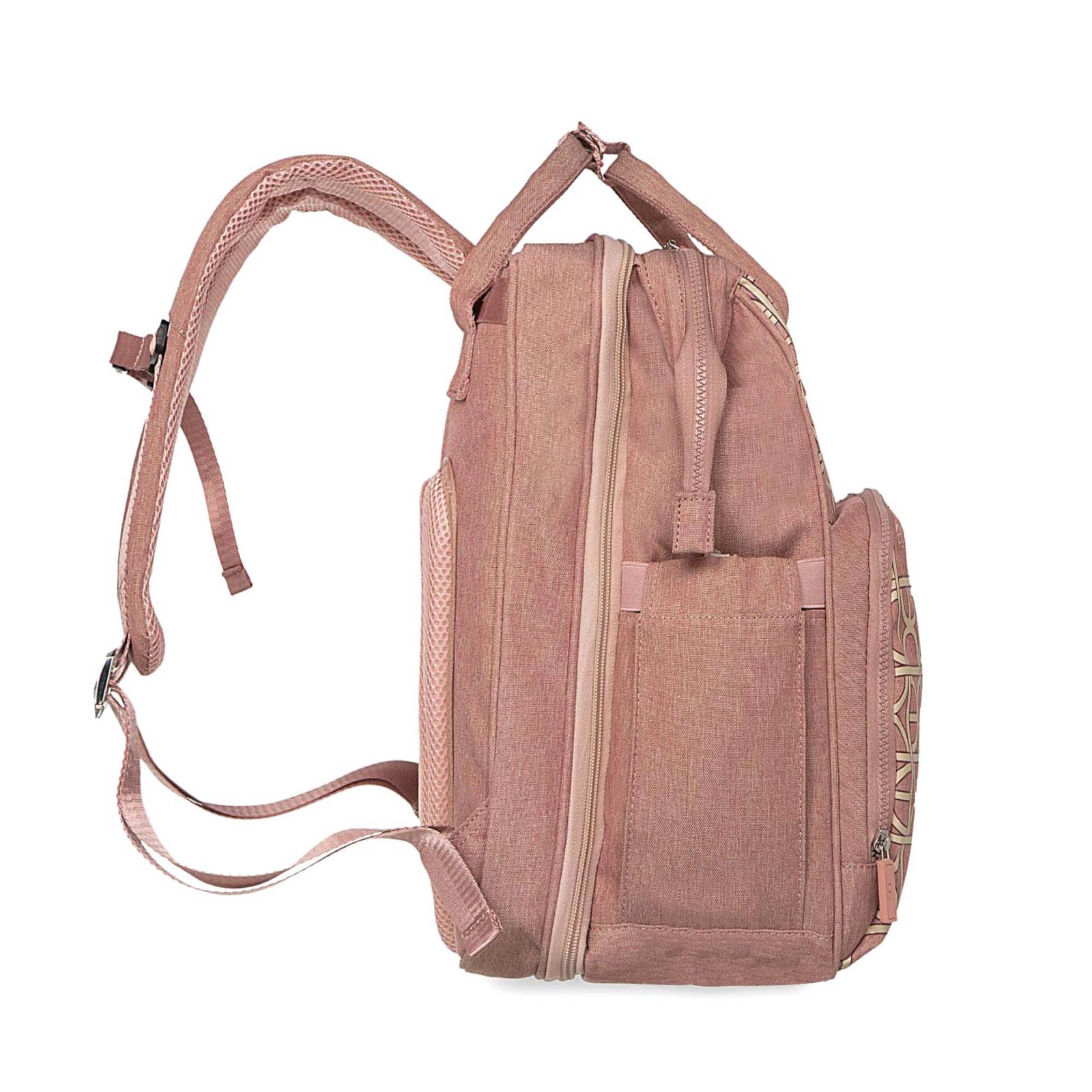 Pañalera Tipo Mochila Cloe Mom   Baby Nylon con Accesorios