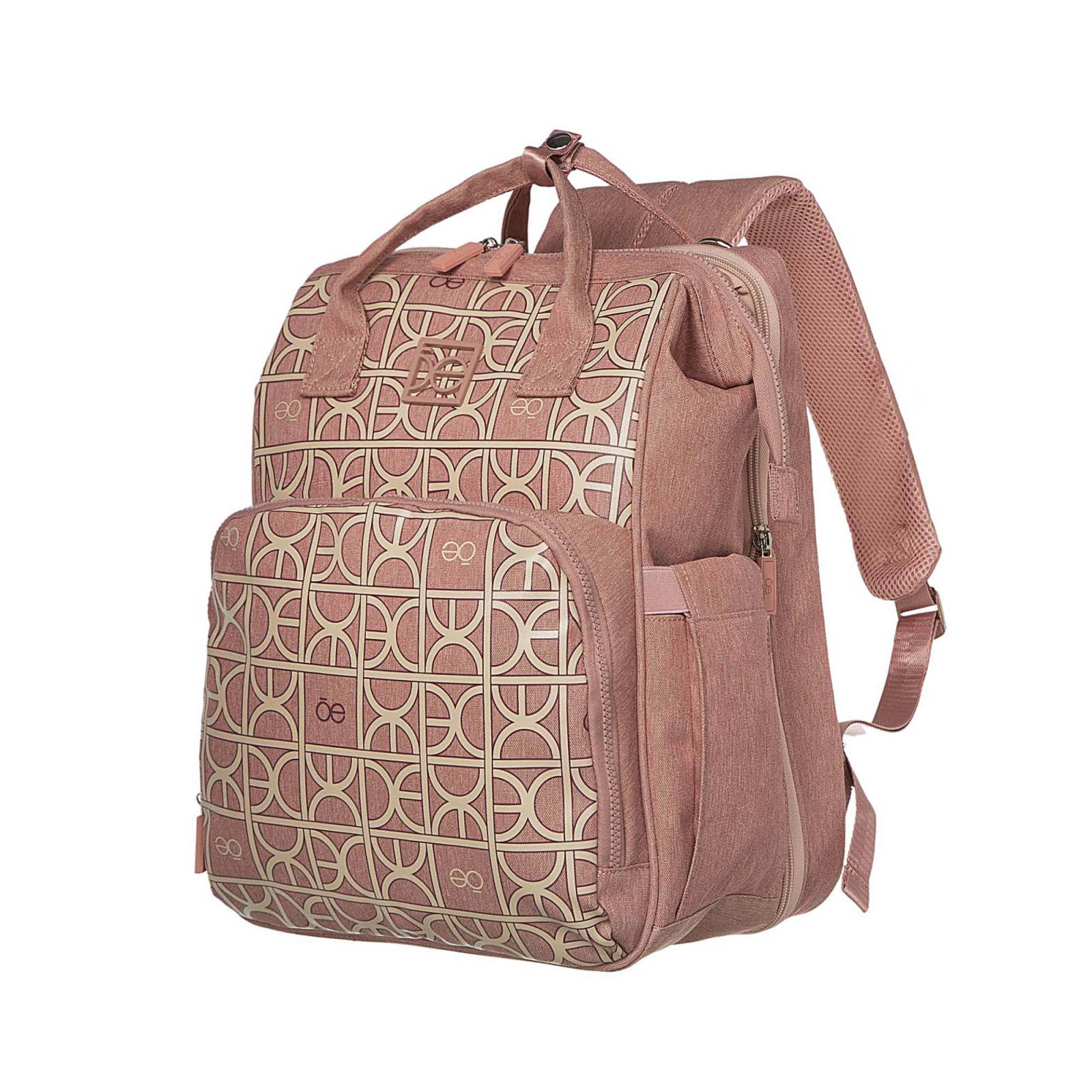 Pañalera Tipo Mochila Cloe Mom   Baby Nylon con Accesorios
