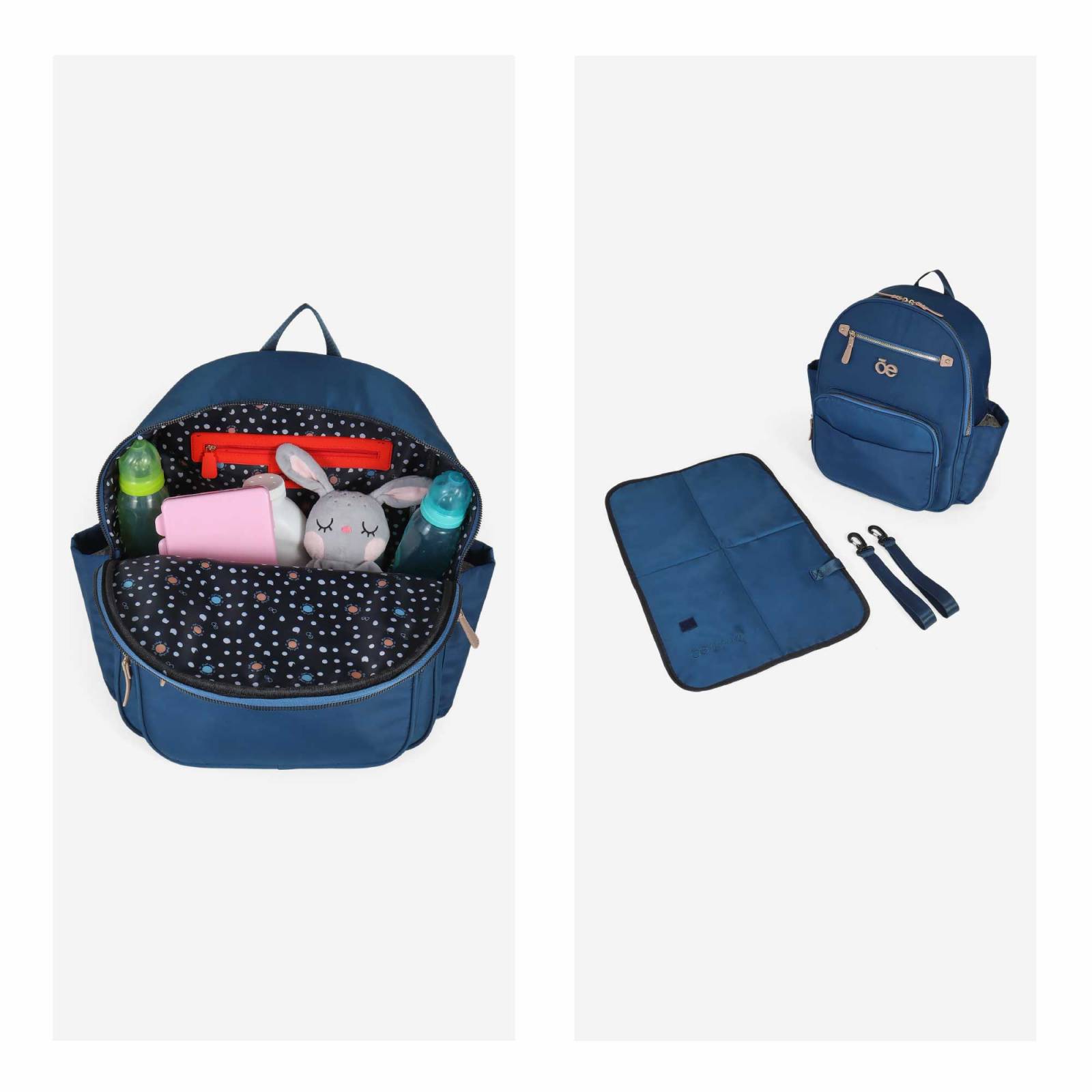 Pañalera Mochila Cloe Mom Baby Material Nylon