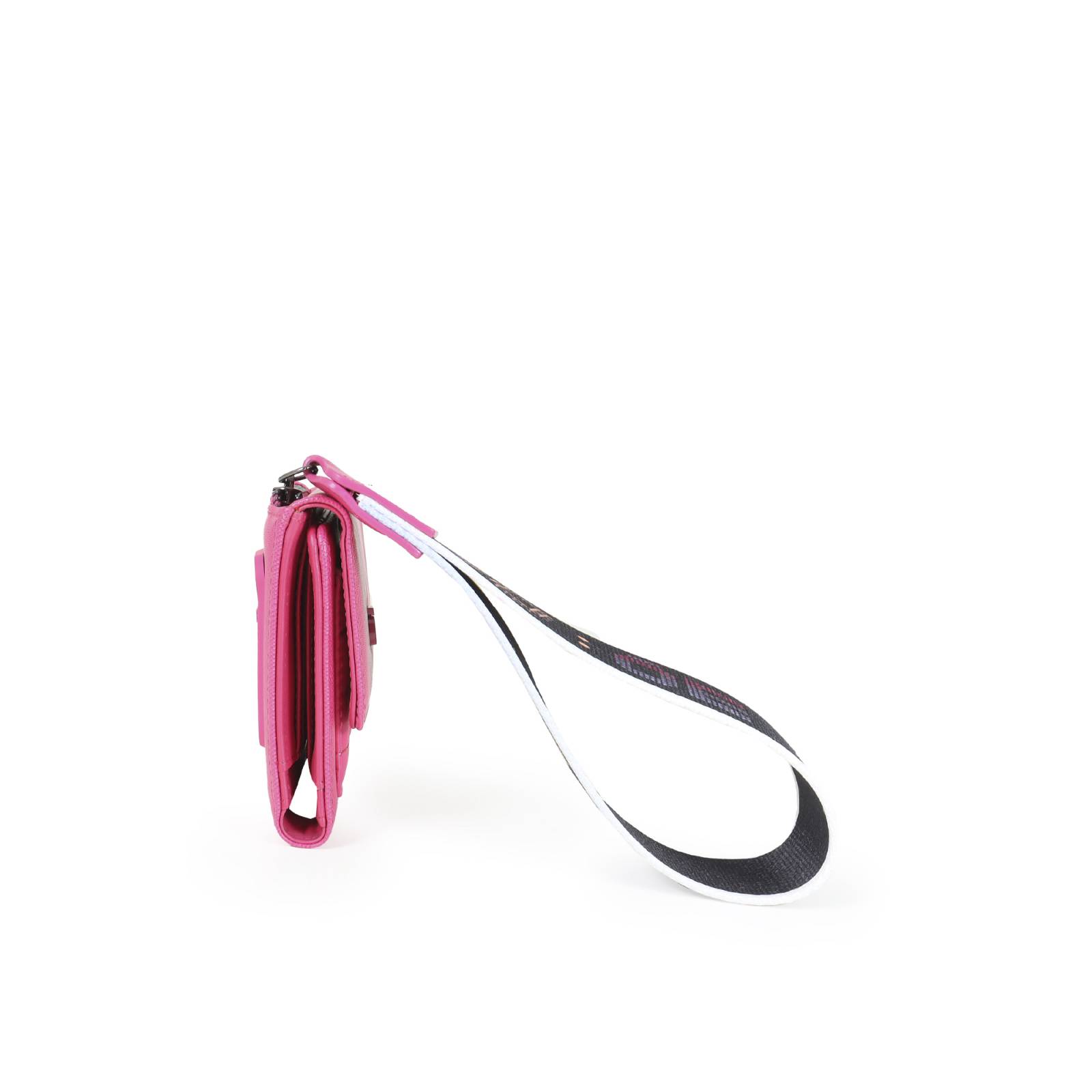 Cartera Flap para Mujer Cloe Material Reciclado con Maneral