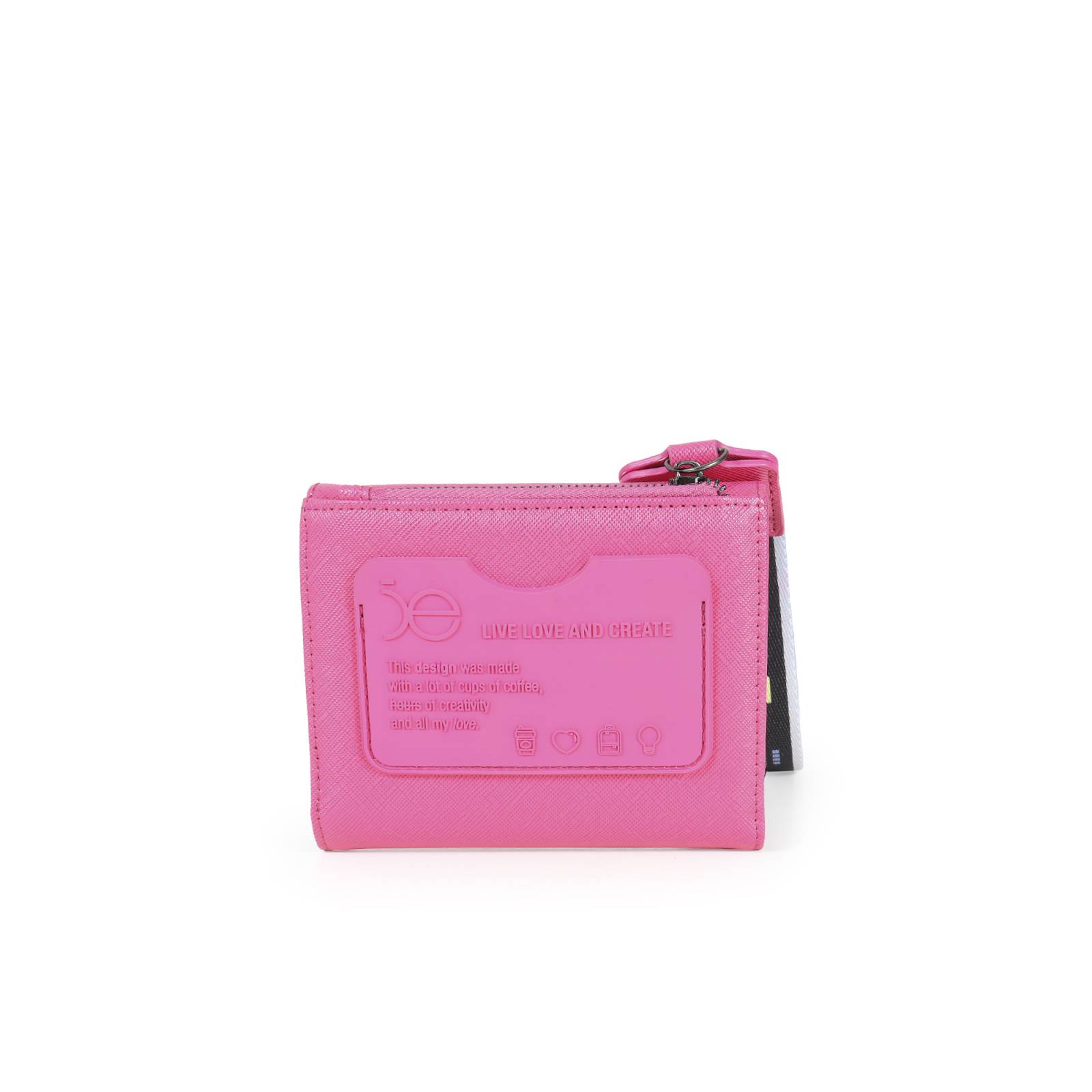 Cartera Flap para Mujer Cloe Material Reciclado con Maneral