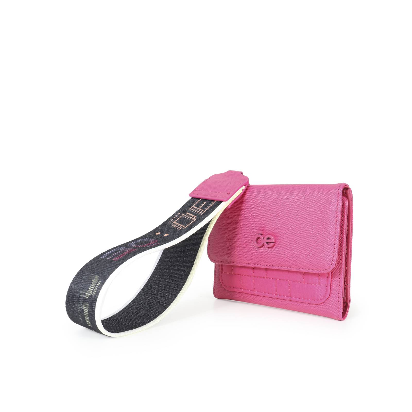 Cartera Flap para Mujer Cloe Material Reciclado con Maneral