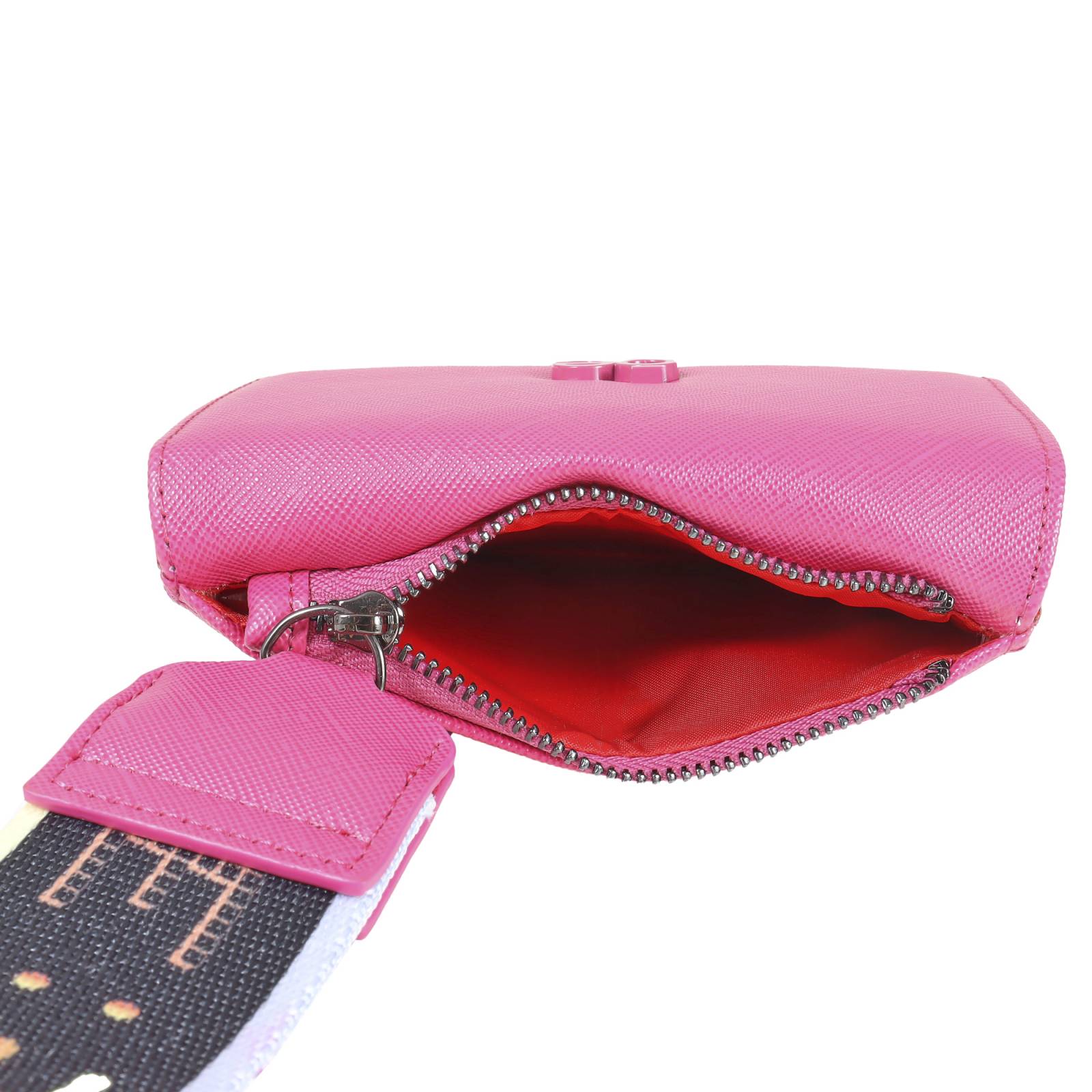 Cartera Flap para Mujer Cloe Material Reciclado con Maneral