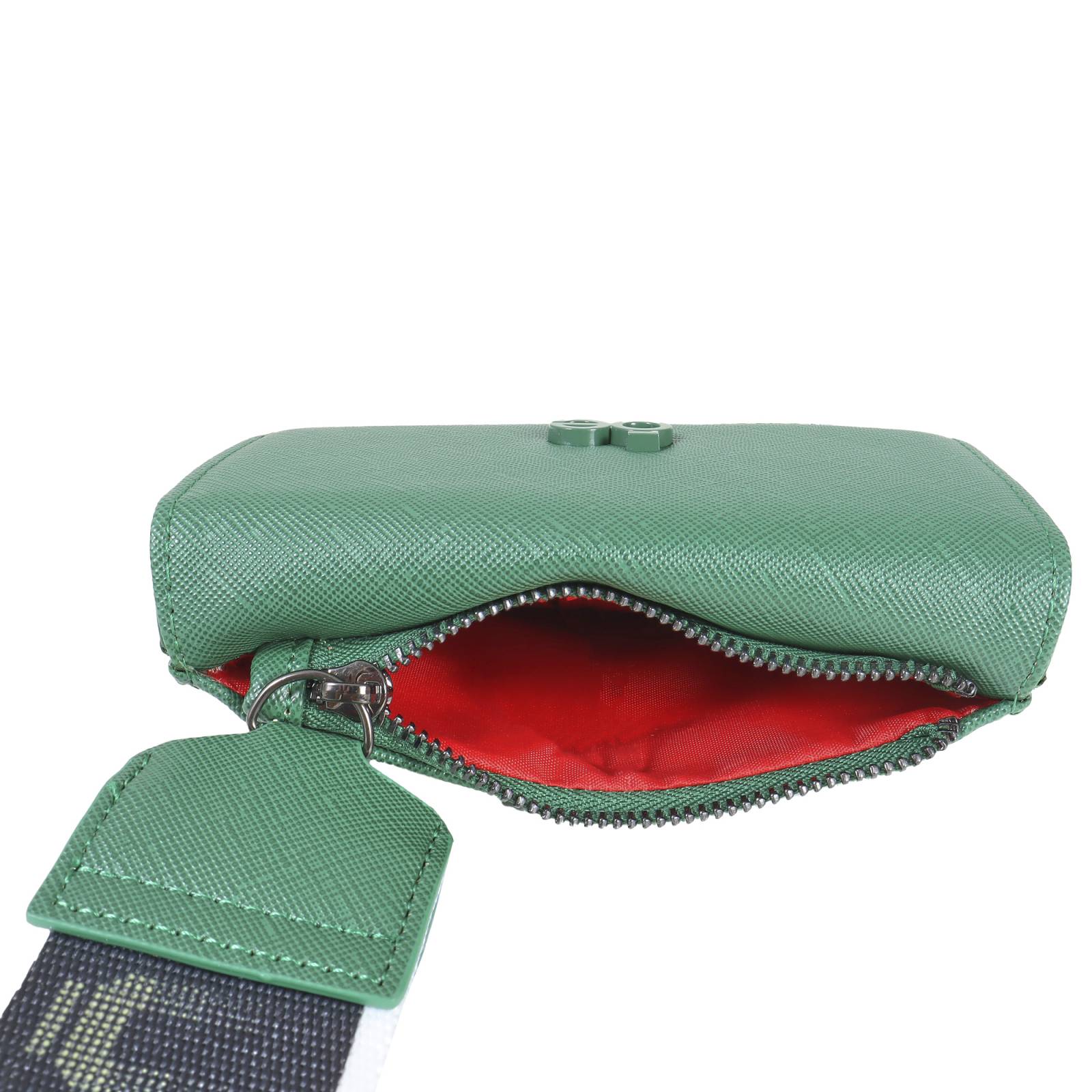 Cartera Flap para Mujer Cloe Material Reciclado con Maneral