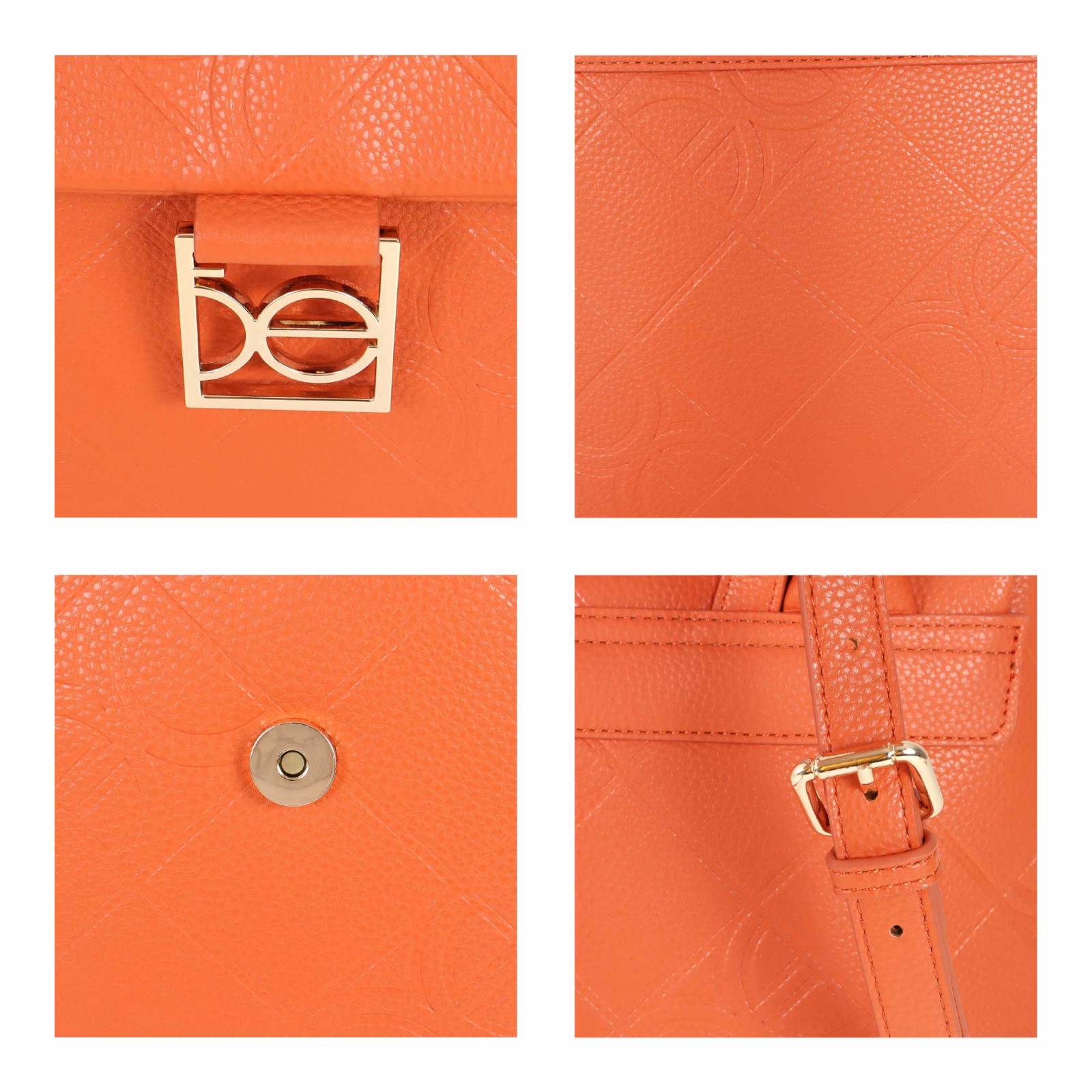 Mochila para Mujer Cloe Detalle Monograma Troquelado