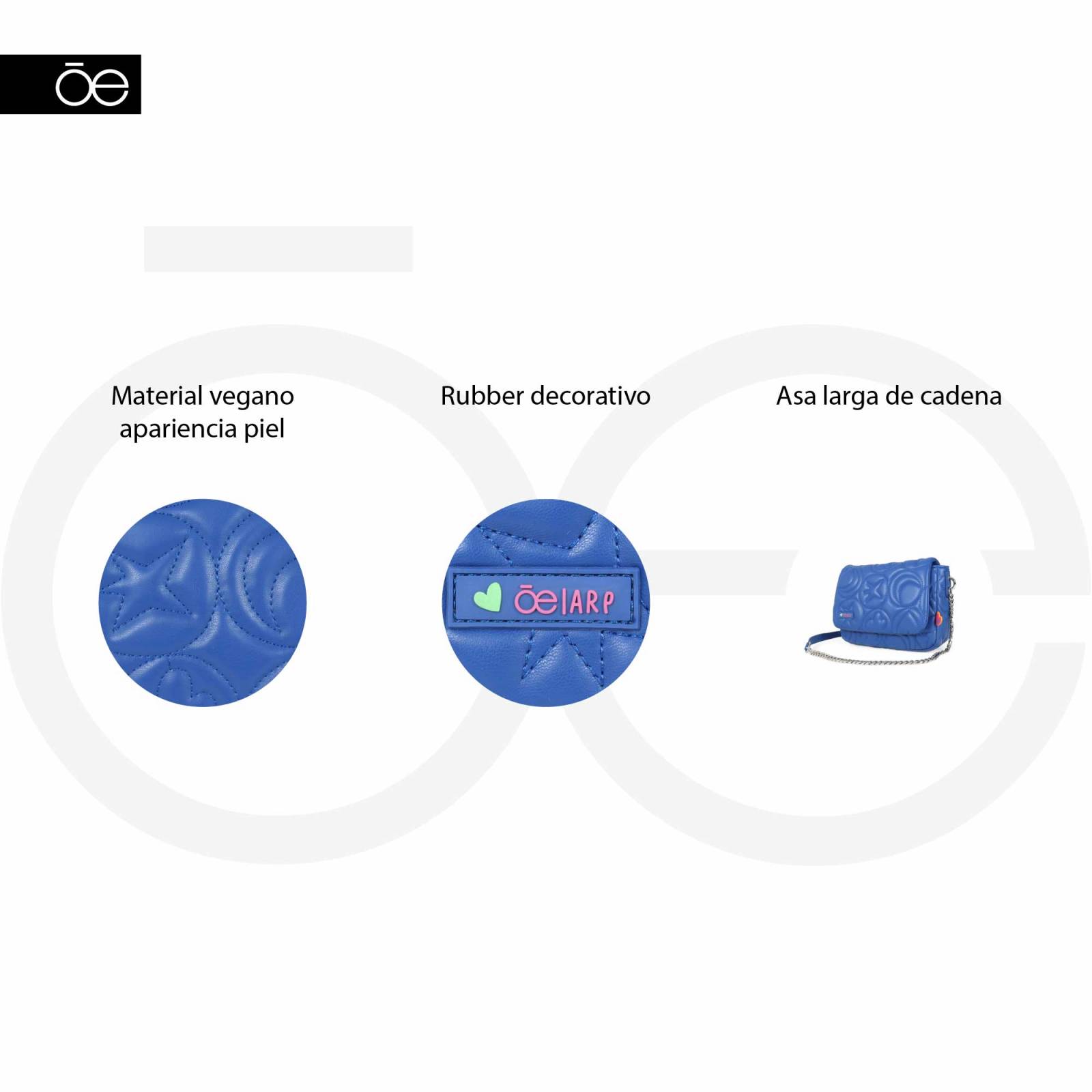 Bolsa Crossbody Acolchada Cloe By Agatha Ruiz de la Prada