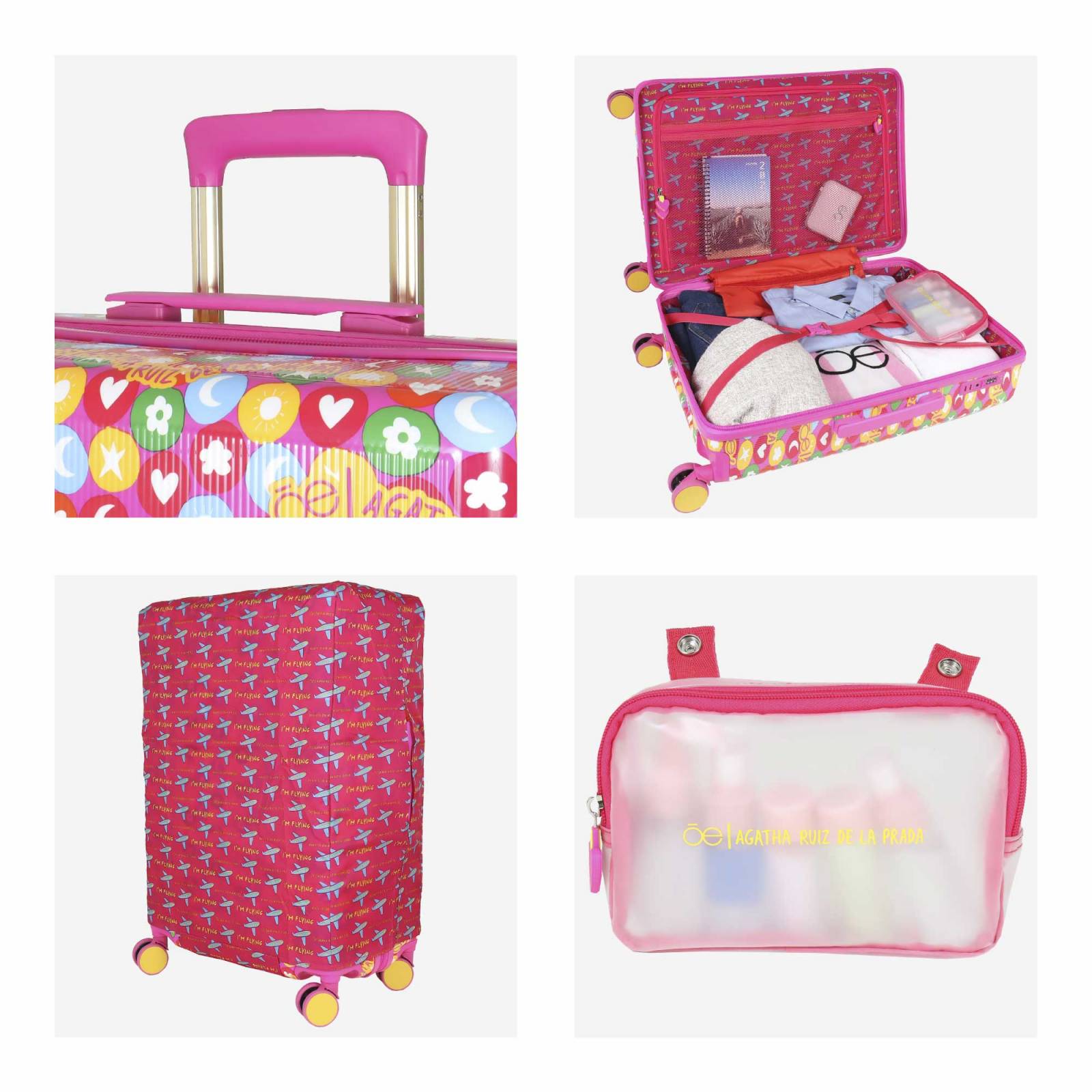 Maleta Rígida (24) P Documentar Cloe By Ágatha Ruiz de la Prada