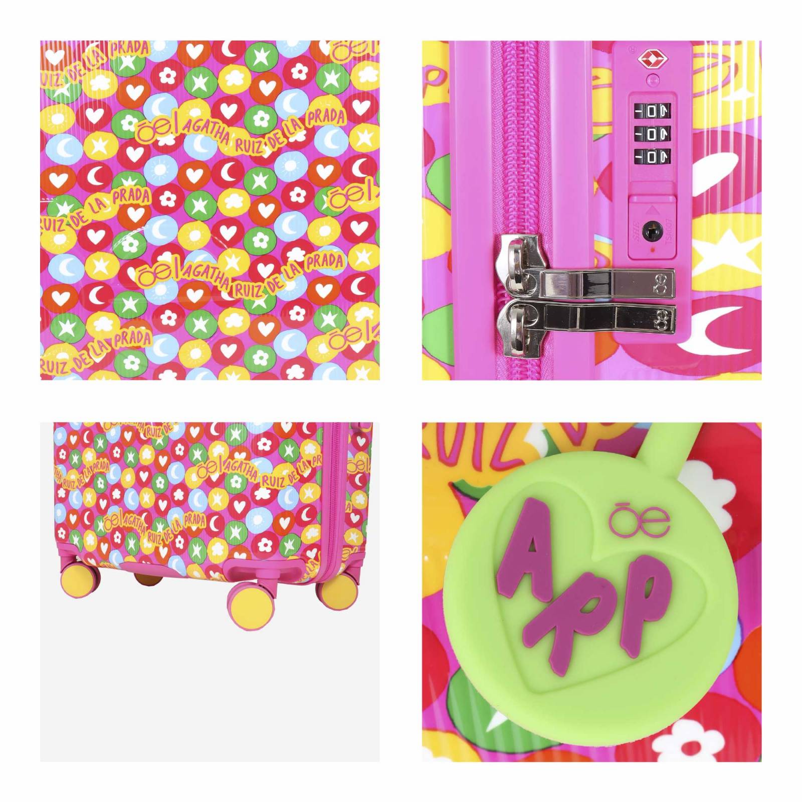 Maleta Rígida (24) P Documentar Cloe By Ágatha Ruiz de la Prada