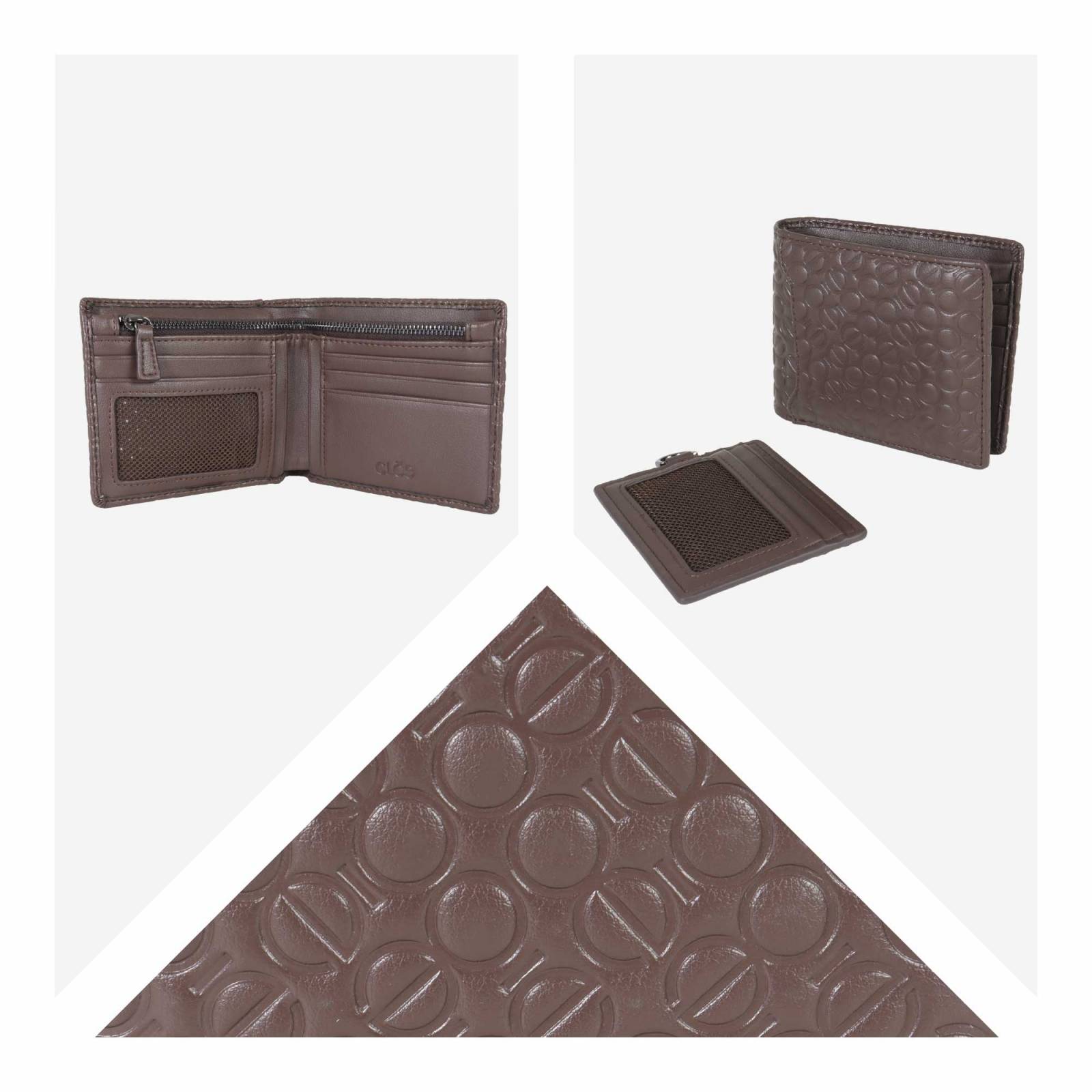 Cartera Flap para Hombre Cloe Uomo Piel Genuina Tarjetero