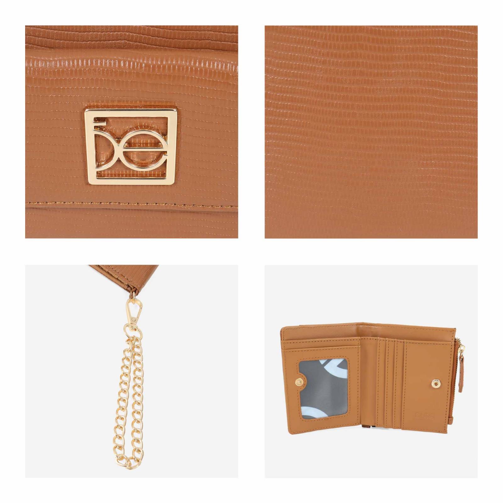 Cartera para Mujer Flap Cloe Material Reciclado con Cadena