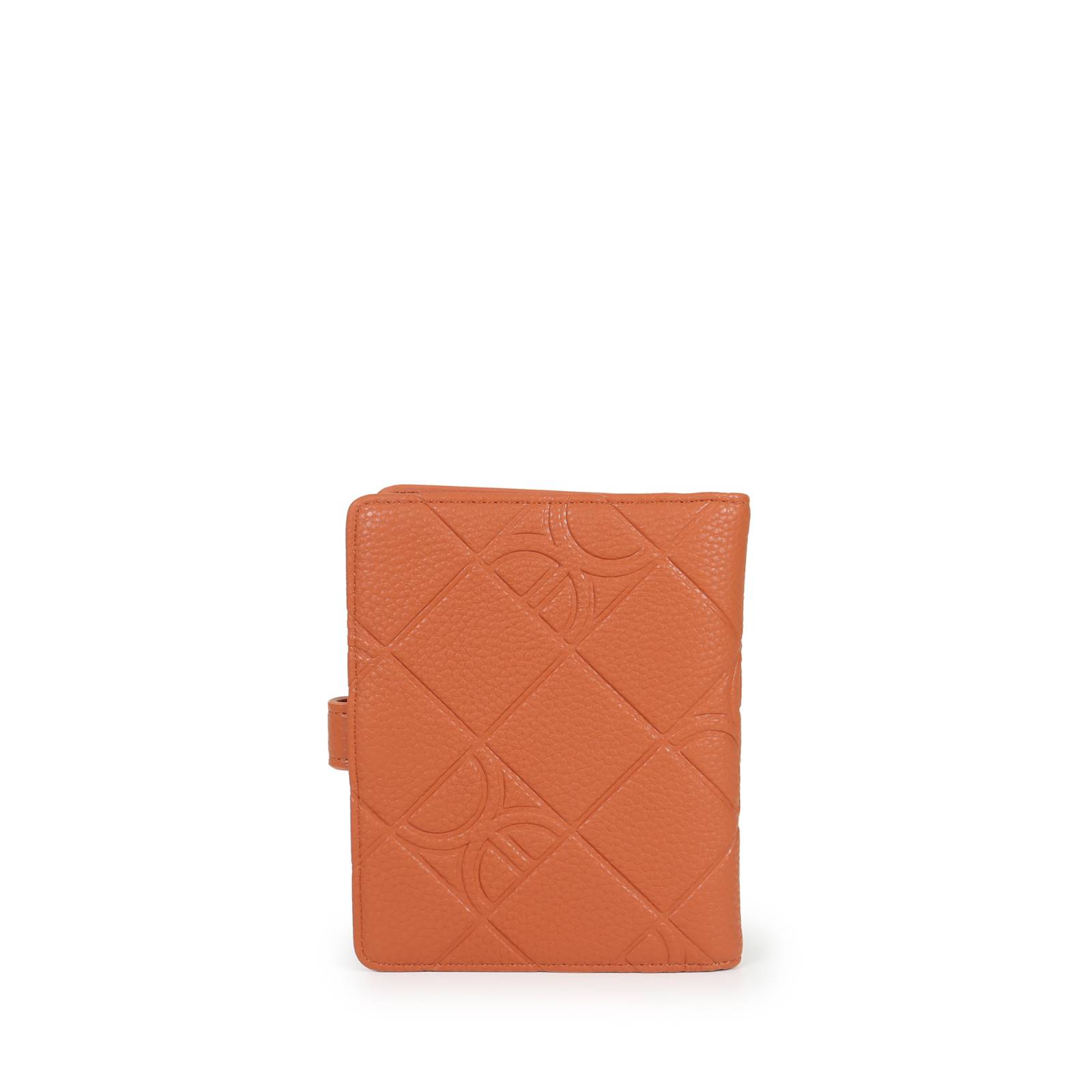 Cartera Porta Pasaporte para Mujer Cloe Monograma Troquelado